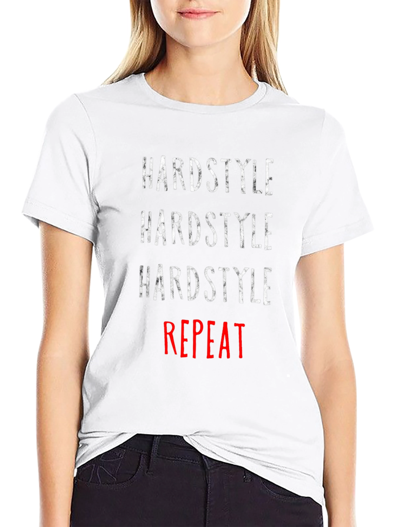 Hardstyle Repeat Graphic T-Shirt