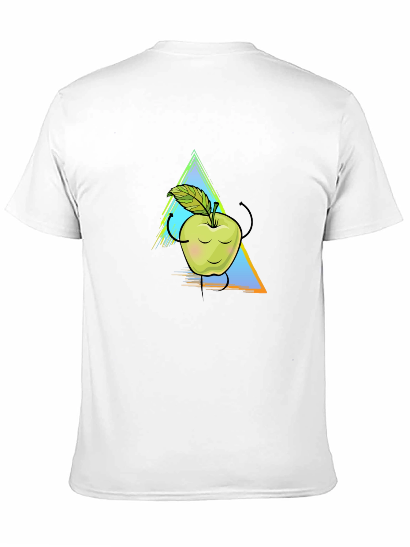 Apple Graphic Tee - Unisex Black T-Shirt