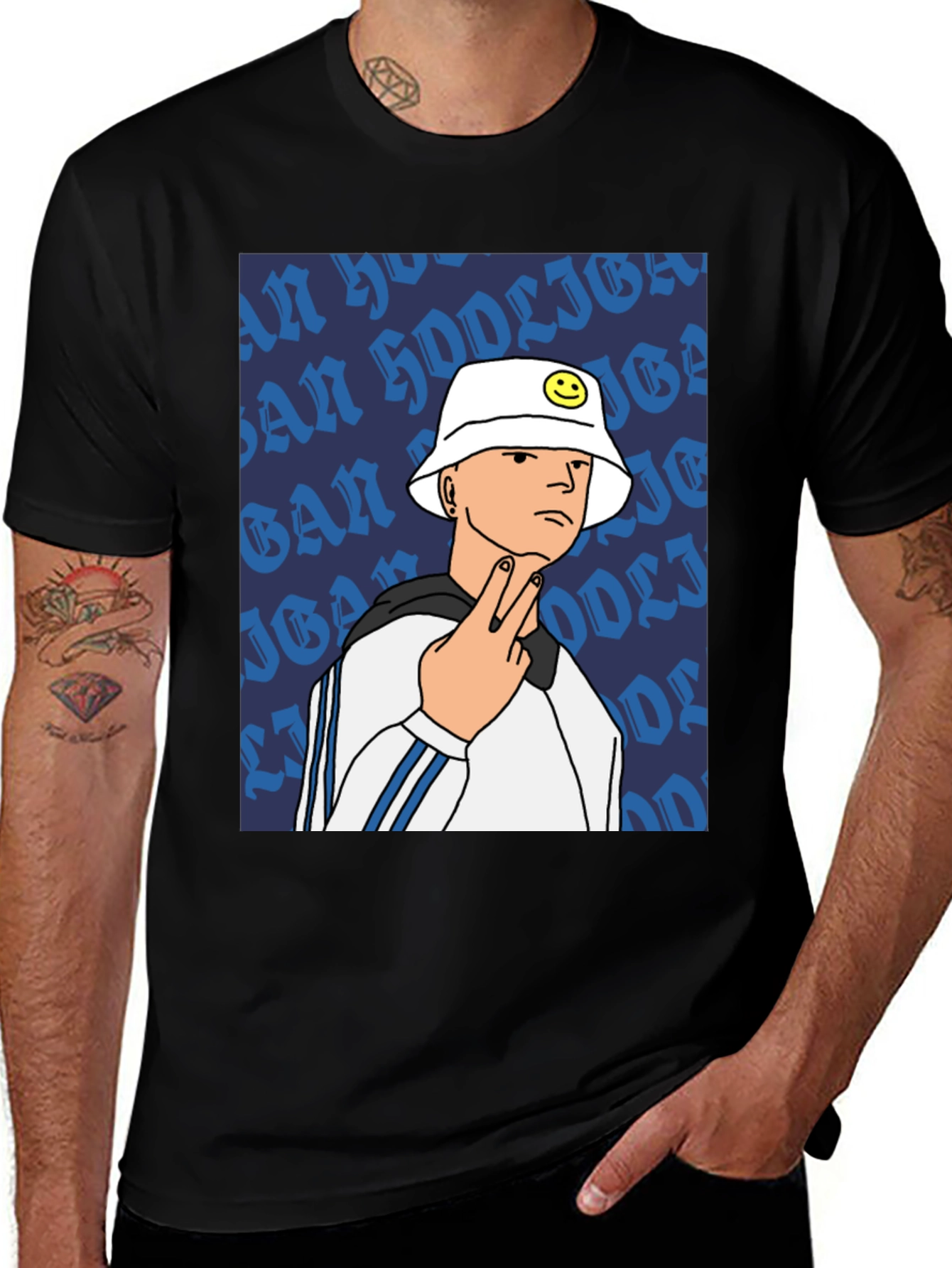 Cool Cartoon Graphic Tee - Street Style