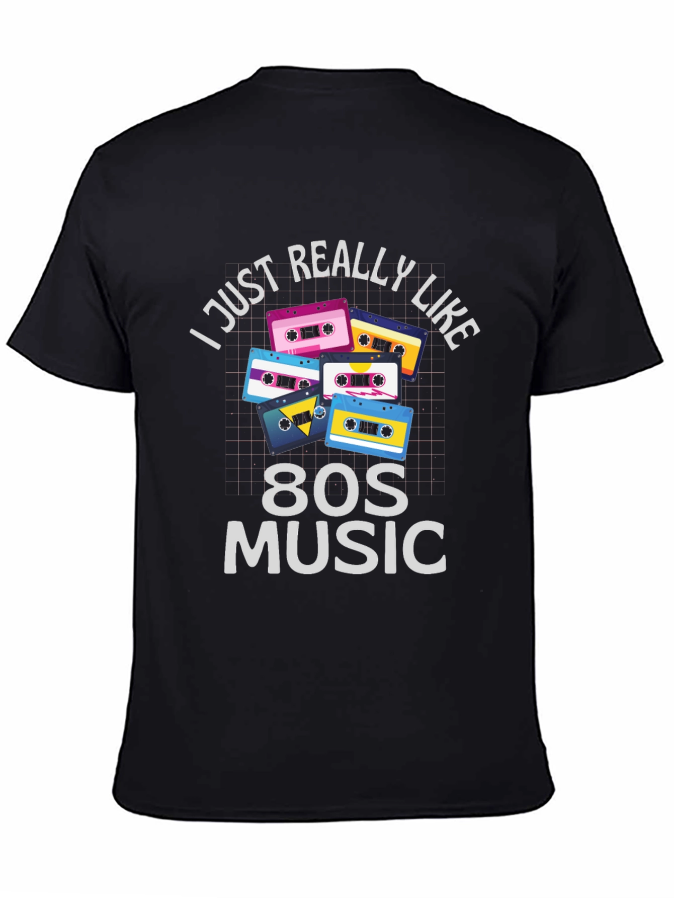 80s Music Retro Cassette T-Shirt