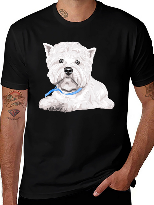 Westie Dog T-Shirt – West Highland White Terrier Graphic Tee