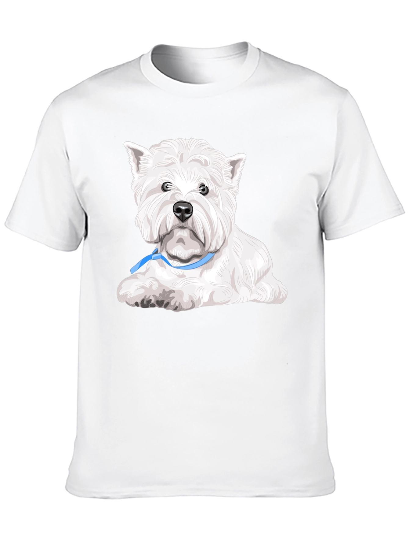 Westie Dog T-Shirt – West Highland White Terrier Graphic Tee