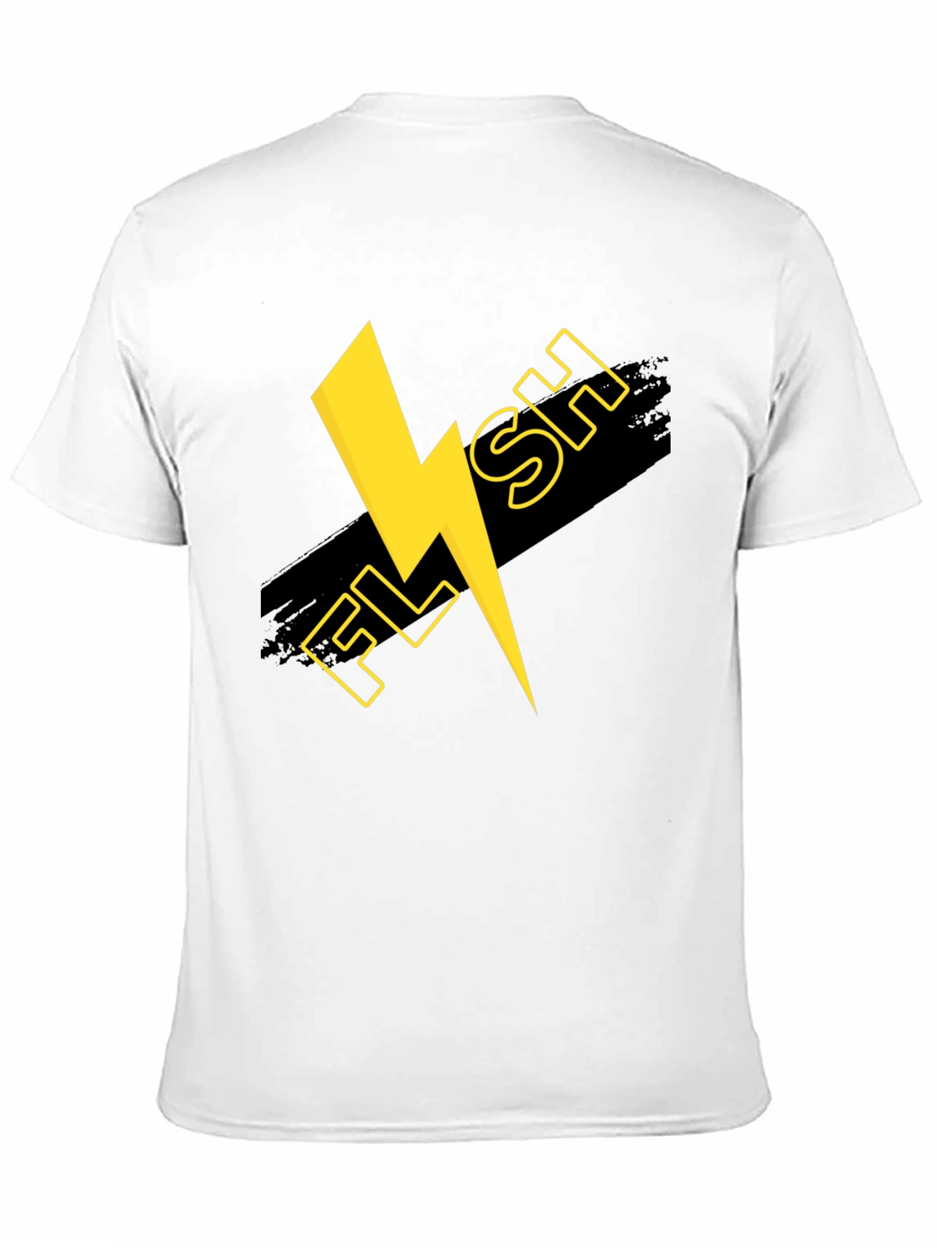 Flash Graphic T-Shirt - Lightning Bolt Design