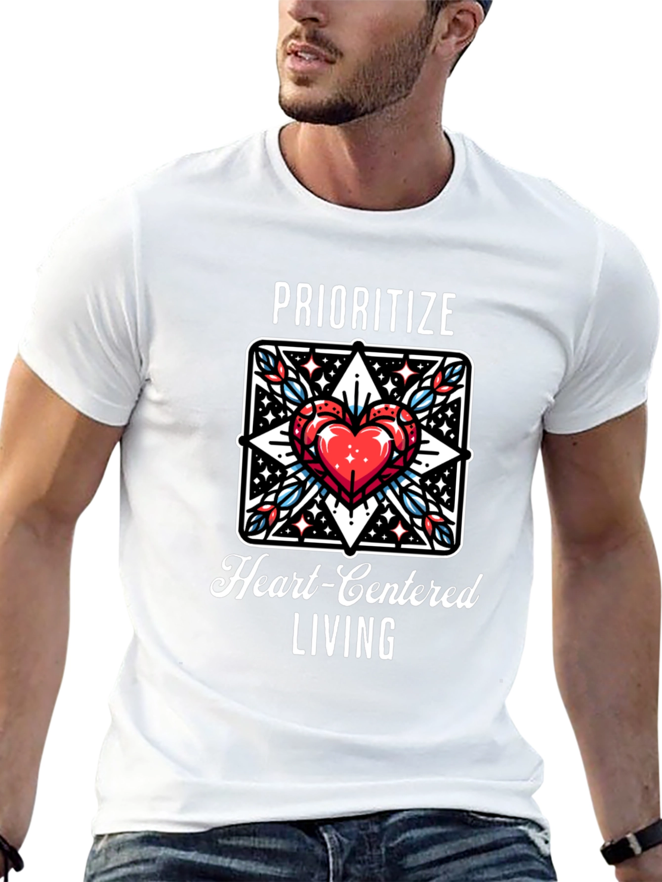 Prioritize Heart-Centered Living Graphic Tee