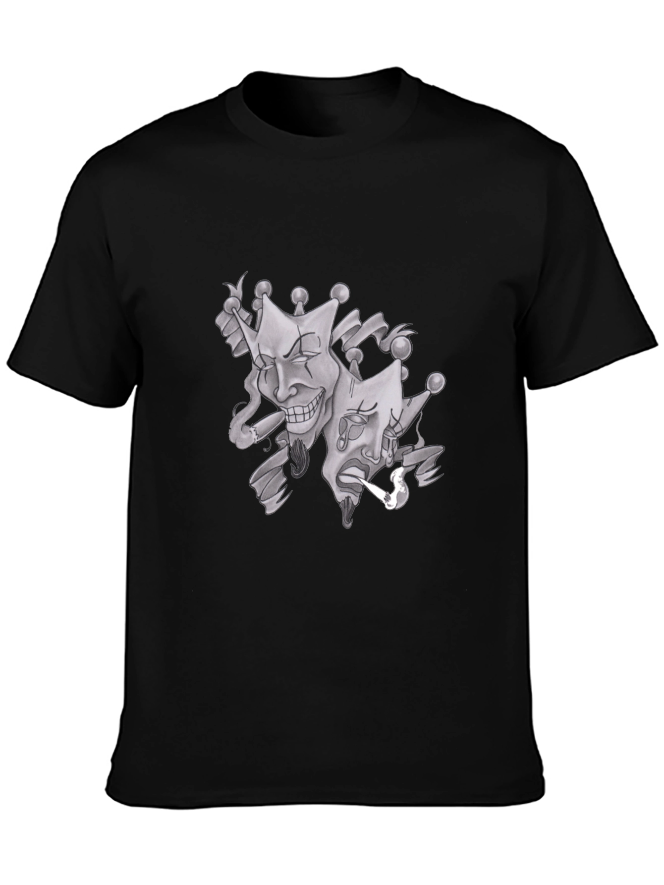Drama Mask Graphic T-Shirt