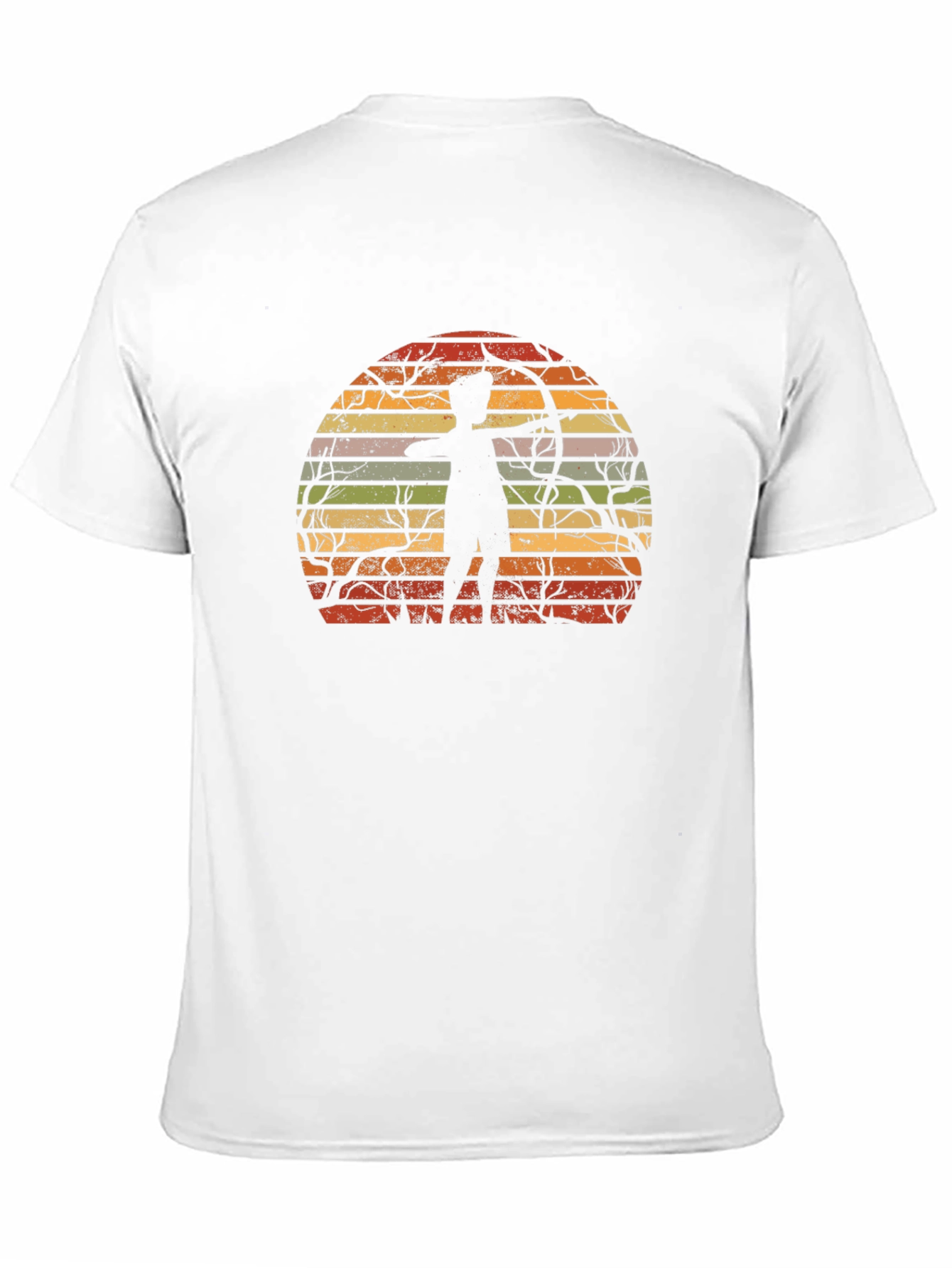 Archery Sunset Graphic Tee - Retro Style