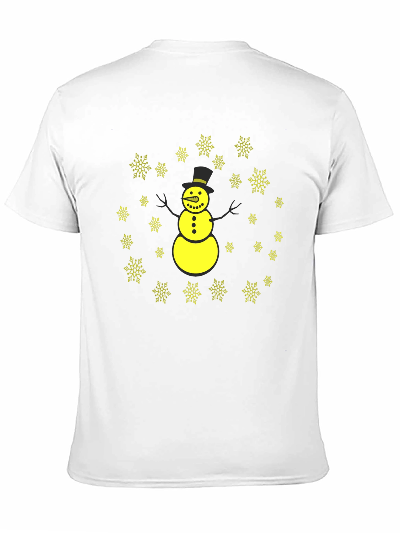 Snowman Snowflake Graphic Tee