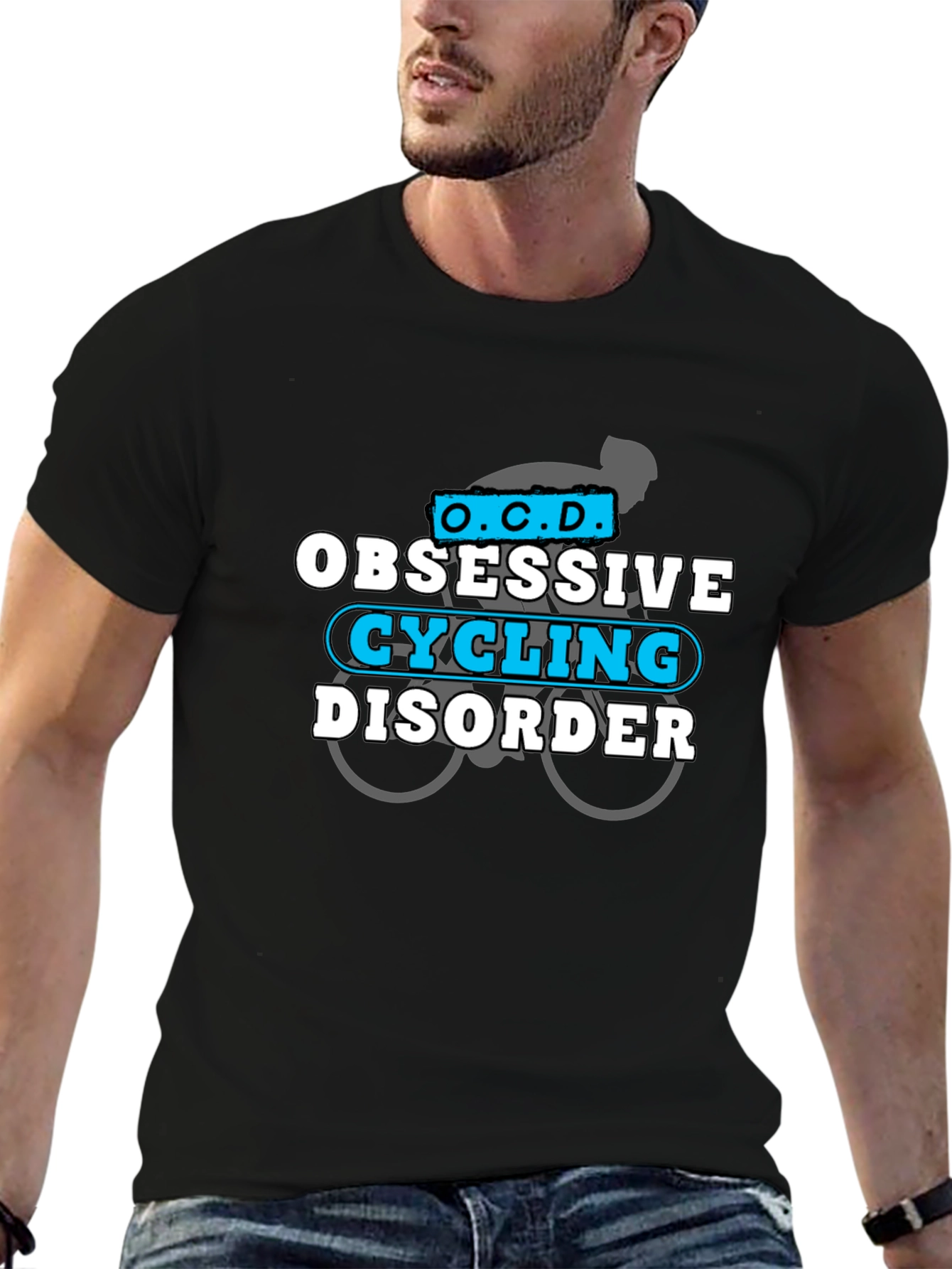Obsessive Cycling Disorder Funny T-Shirt