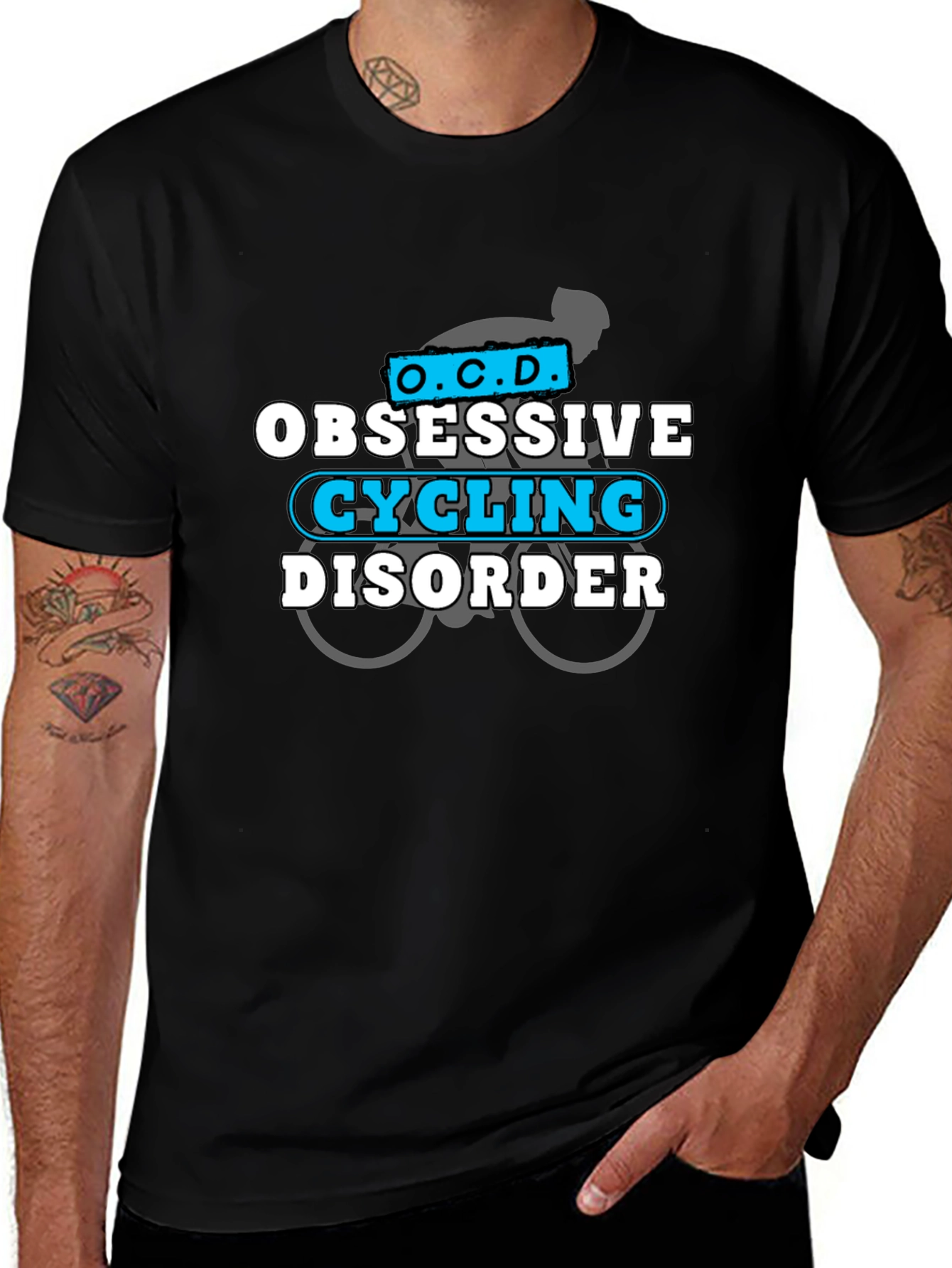 Obsessive Cycling Disorder Funny T-Shirt