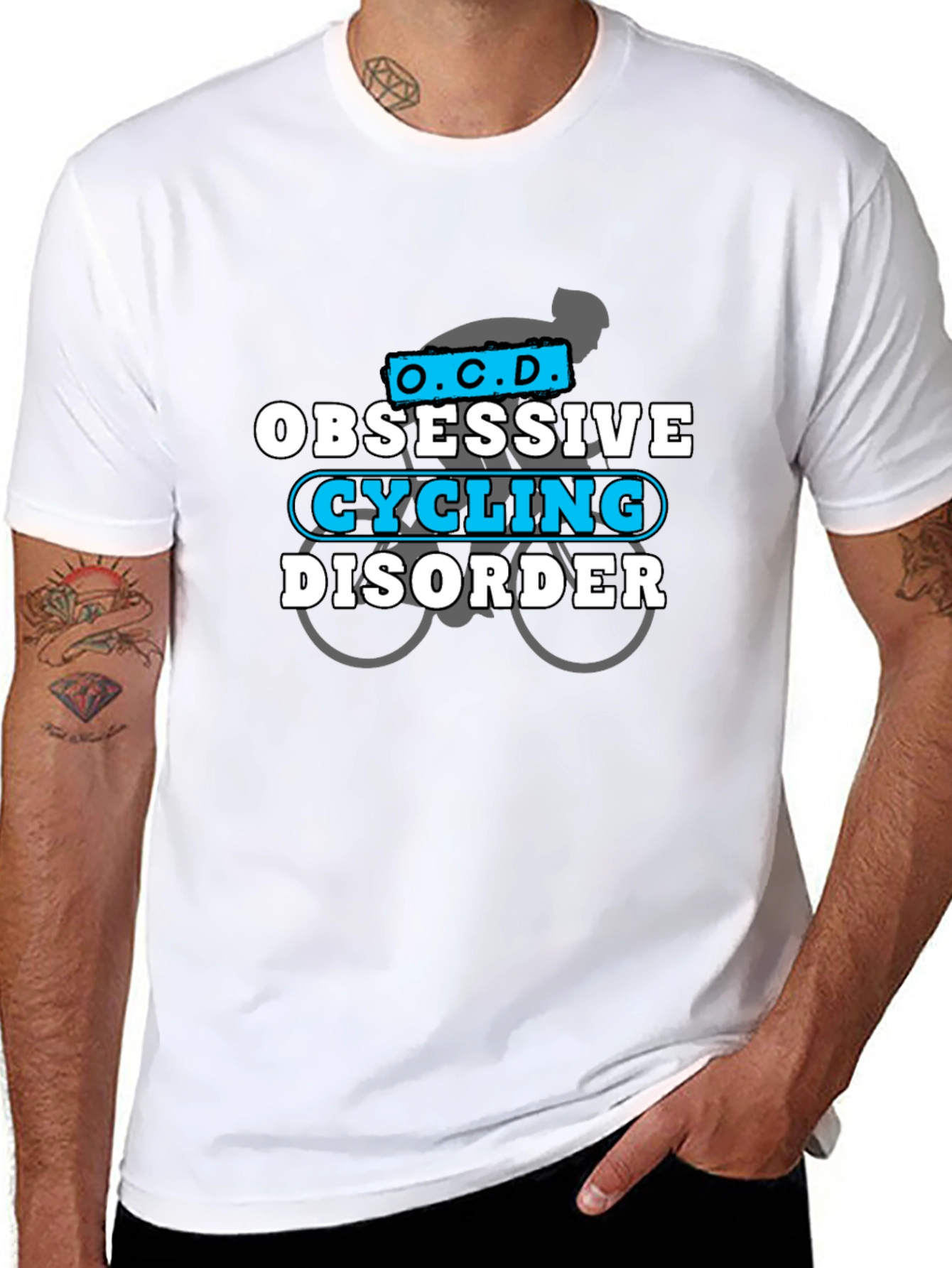 Obsessive Cycling Disorder Funny T-Shirt