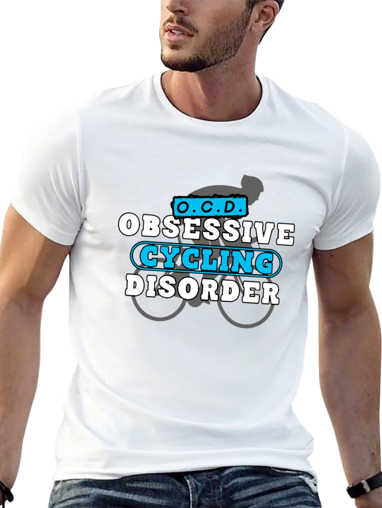 Obsessive Cycling Disorder Funny T-Shirt