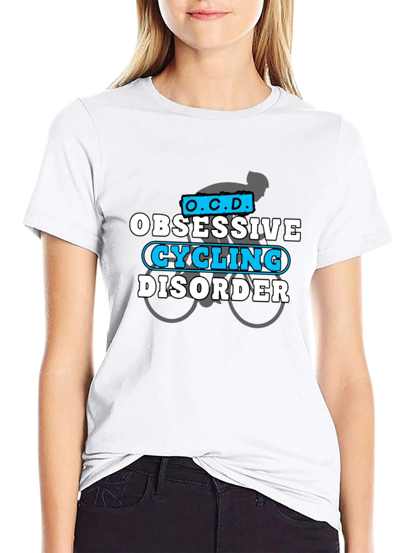 Obsessive Cycling Disorder Funny T-Shirt