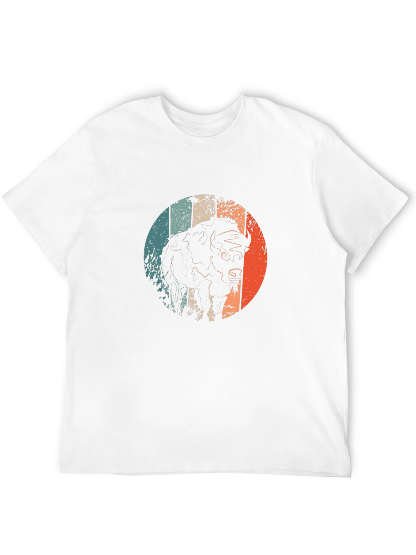 Retro Bison Graphic Tee - Black