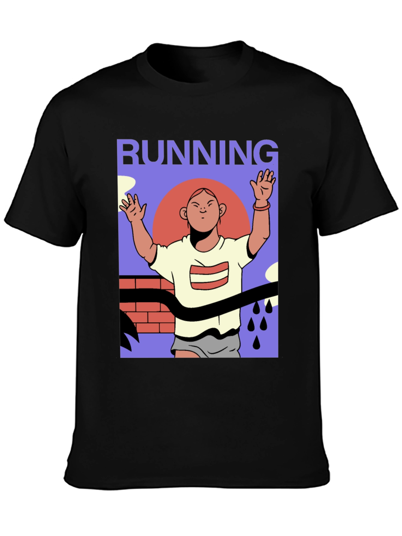 Runners Victory T-Shirt - Graphic Tee