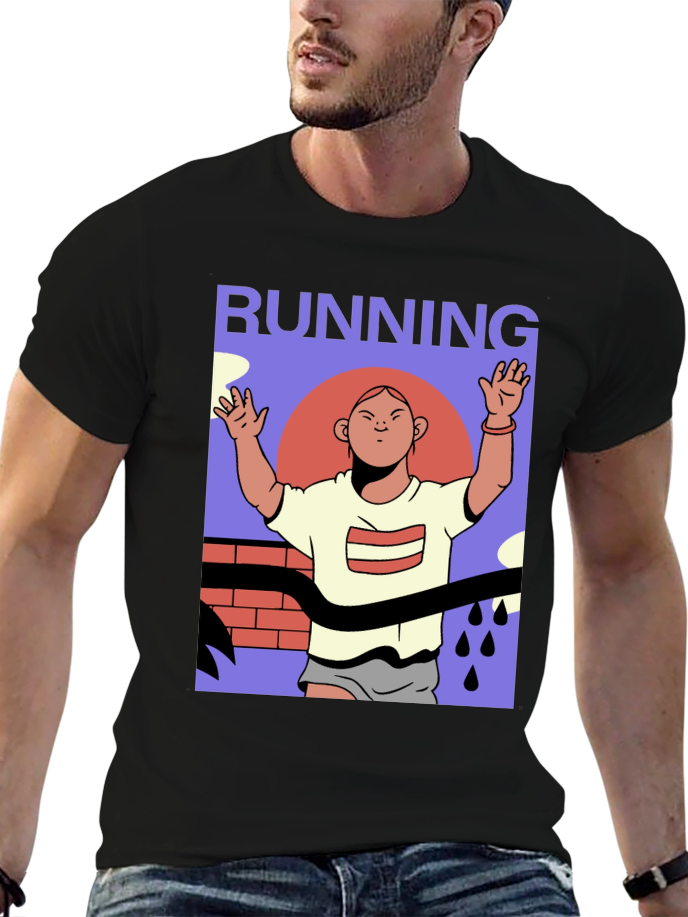 Runners Victory T-Shirt - Graphic Tee