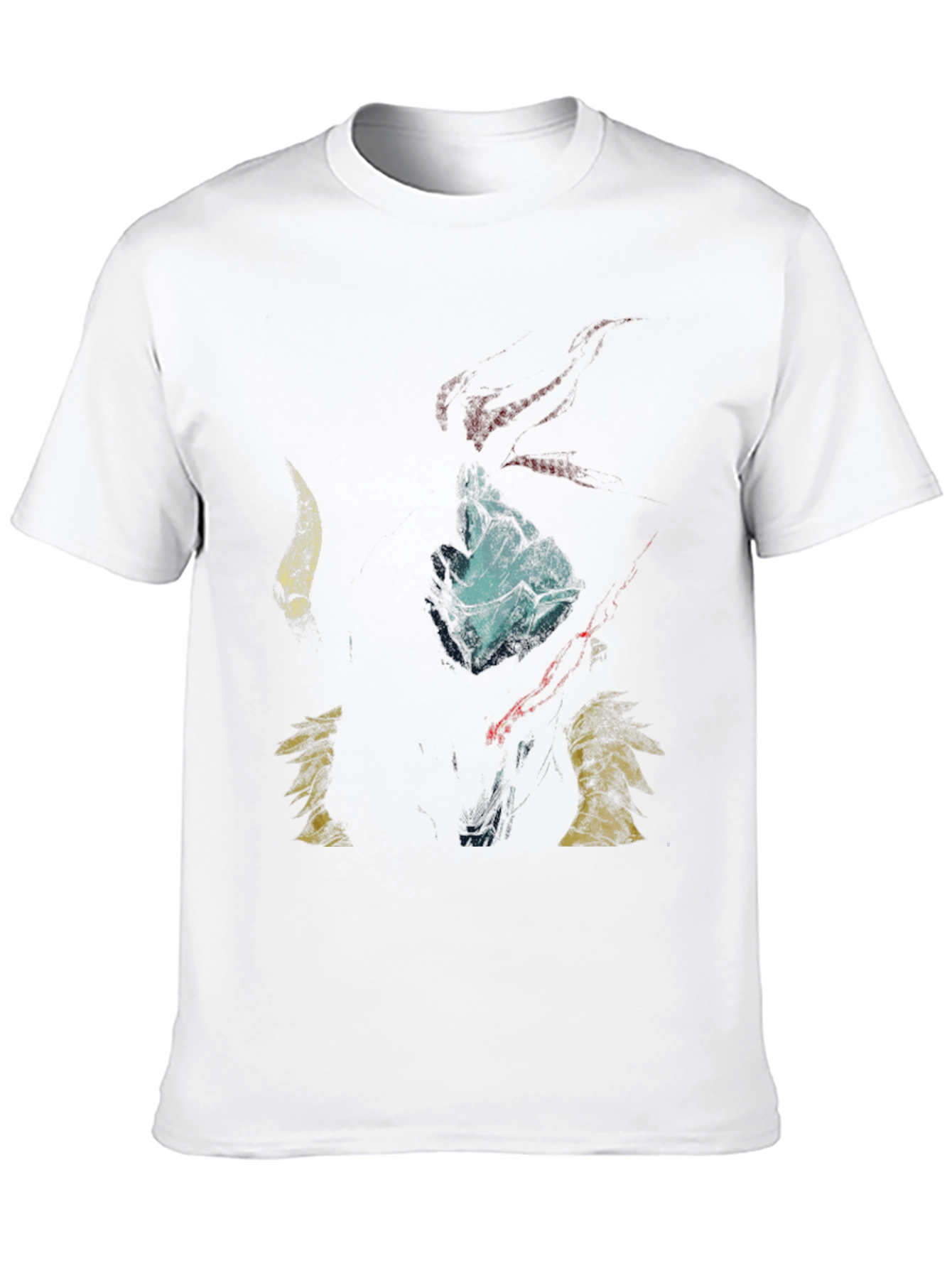 Mens Graphic Print Black T-Shirt