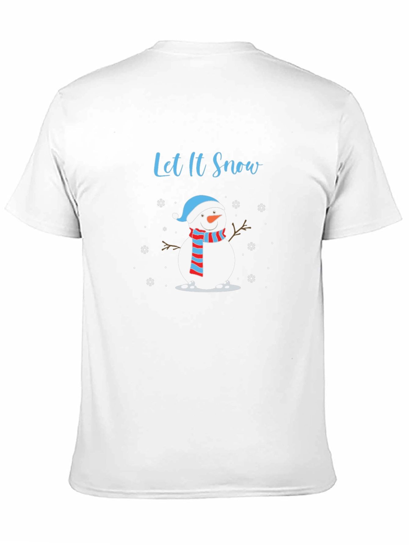 Let It Snow Snowman Graphic Tee - Holiday Style!