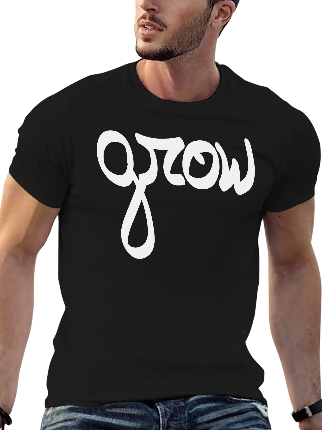 Grow T-Shirt - Stylish Black Tee