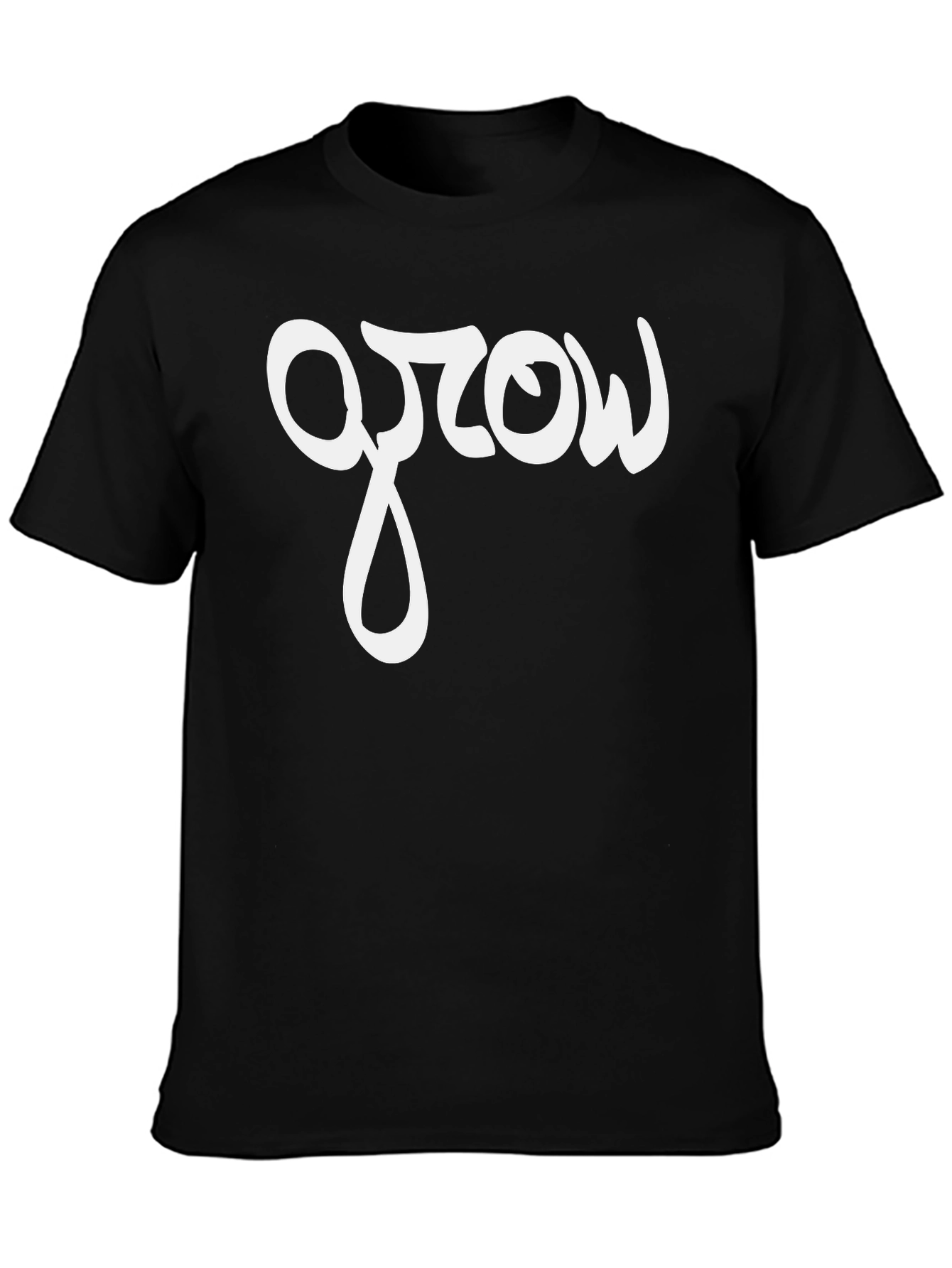 Grow T-Shirt - Stylish Black Tee