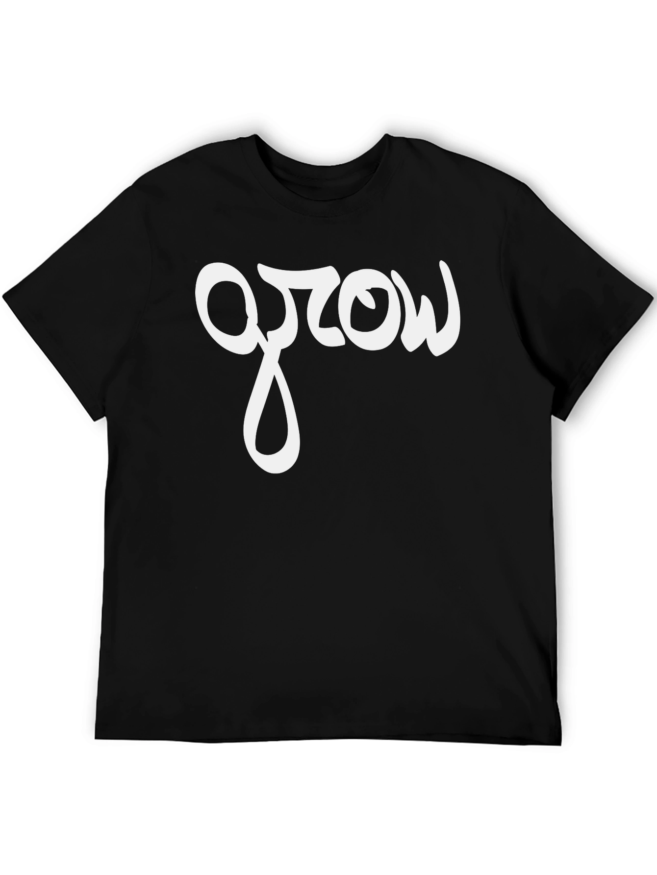 Grow T-Shirt - Stylish Black Tee