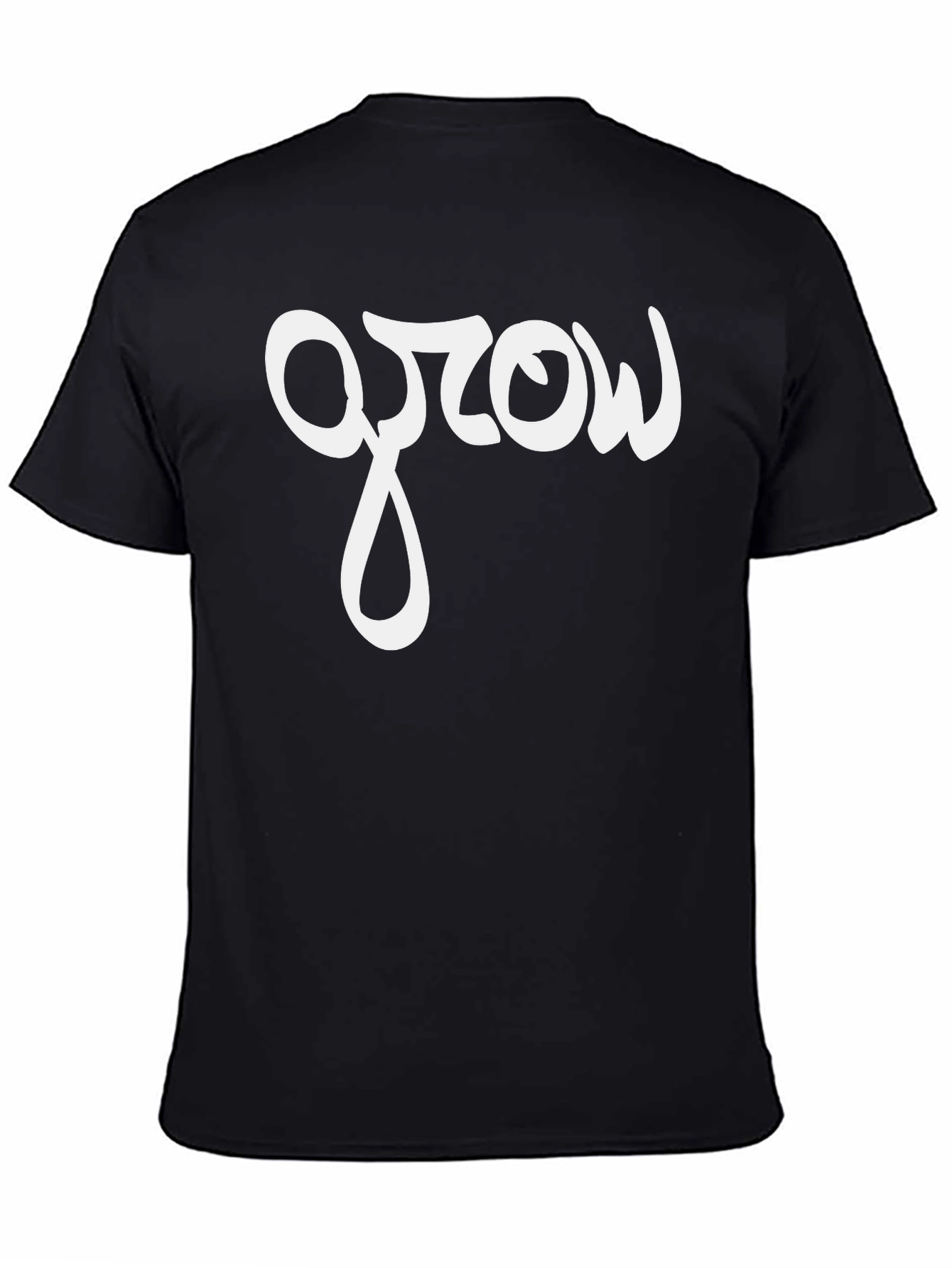 Grow T-Shirt - Stylish Black Tee