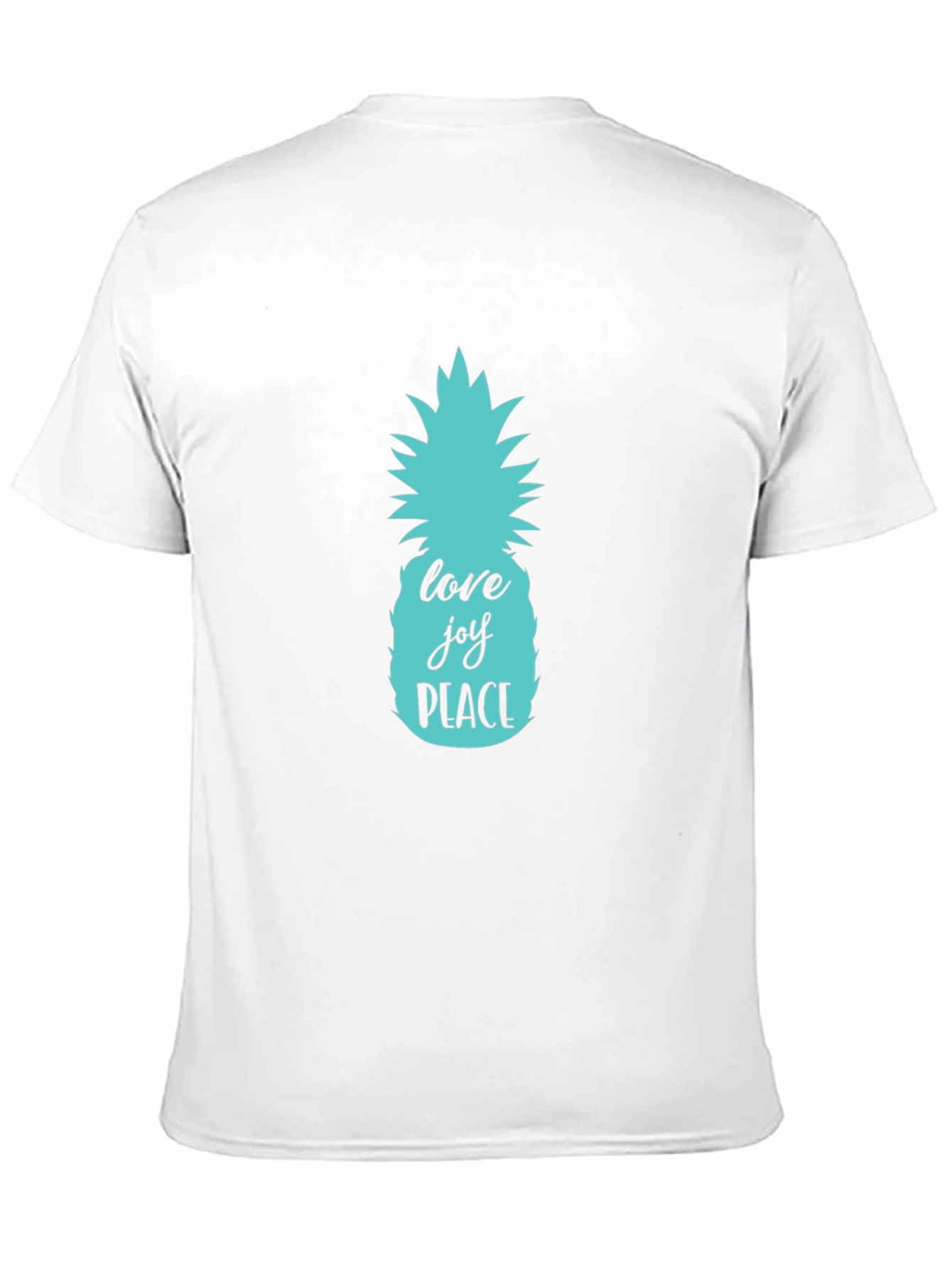 Tropical Pineapple Love Joy Peace T-Shirt