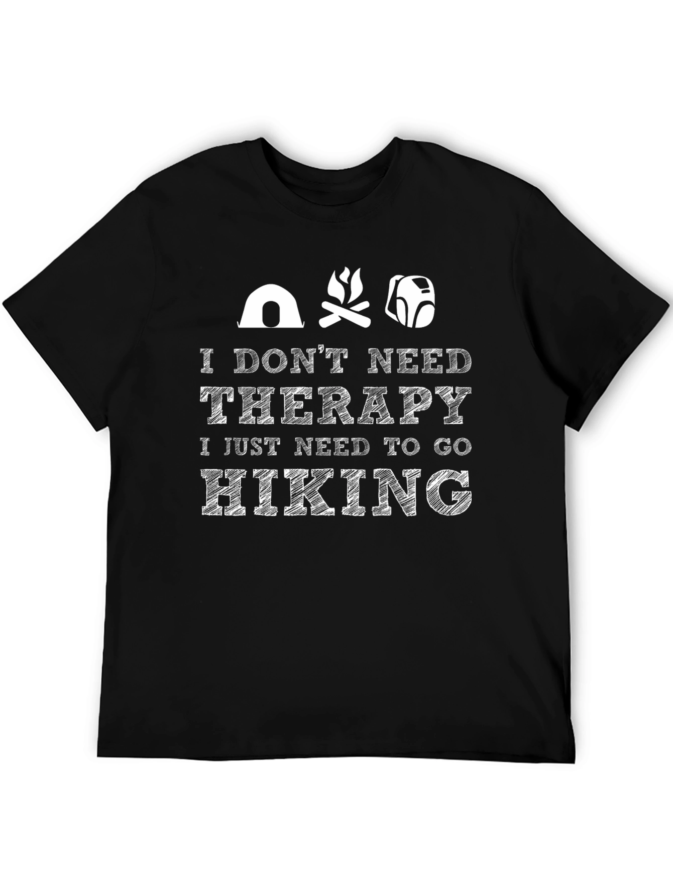 Hiking Therapy T-Shirt: Nature Lover Tee