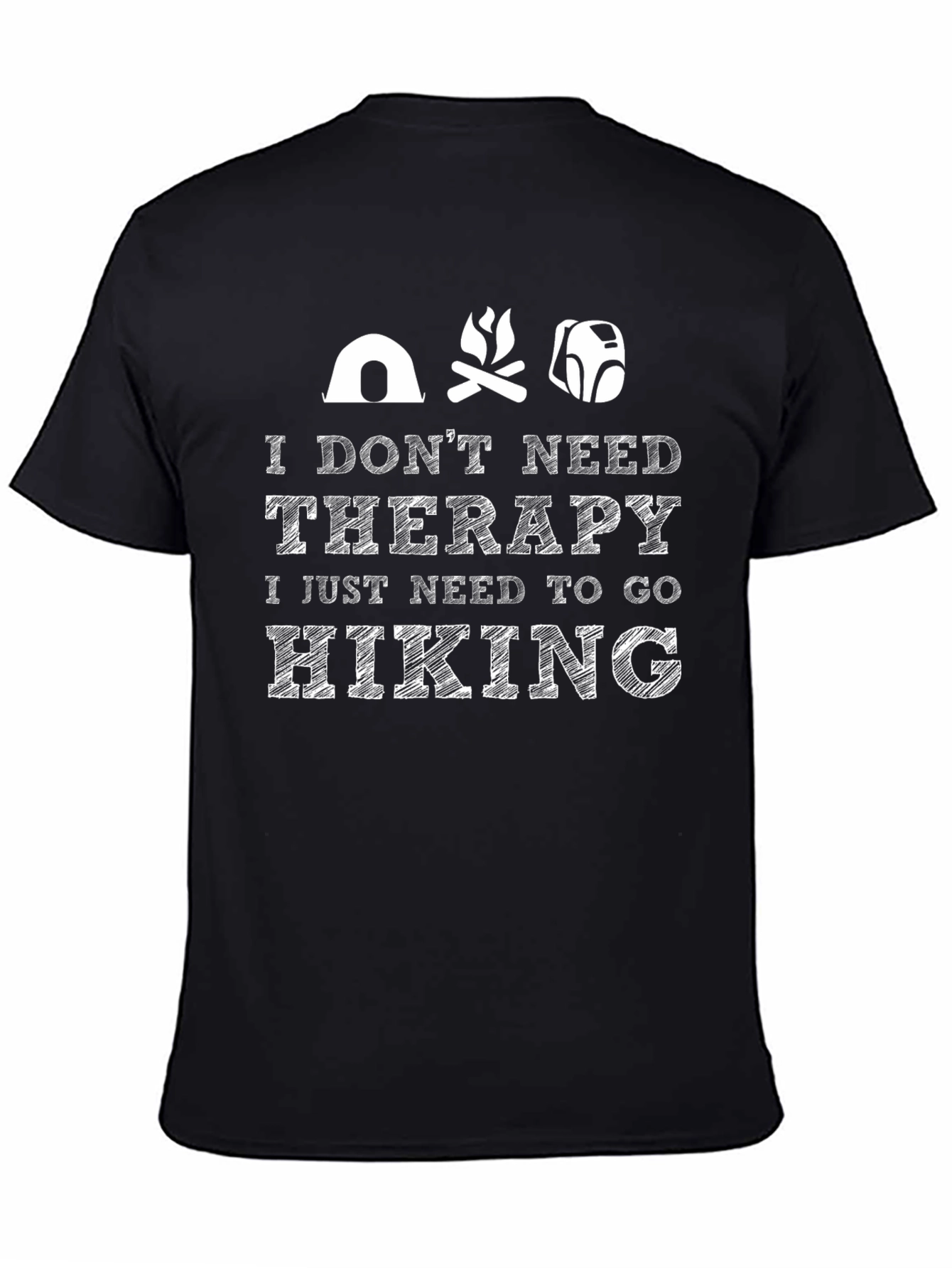 Hiking Therapy T-Shirt: Nature Lover Tee