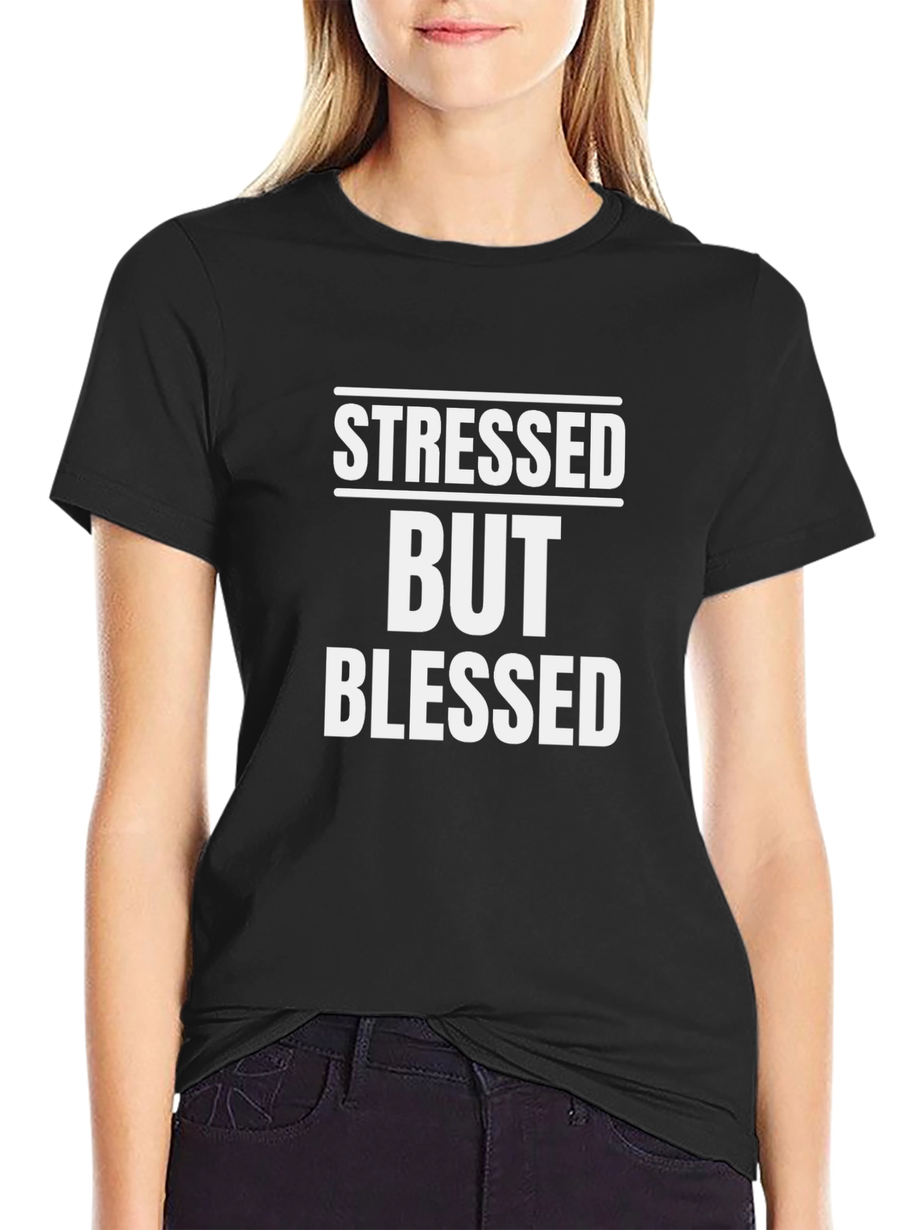 Stressed But Blessed Graphic T-Shirt