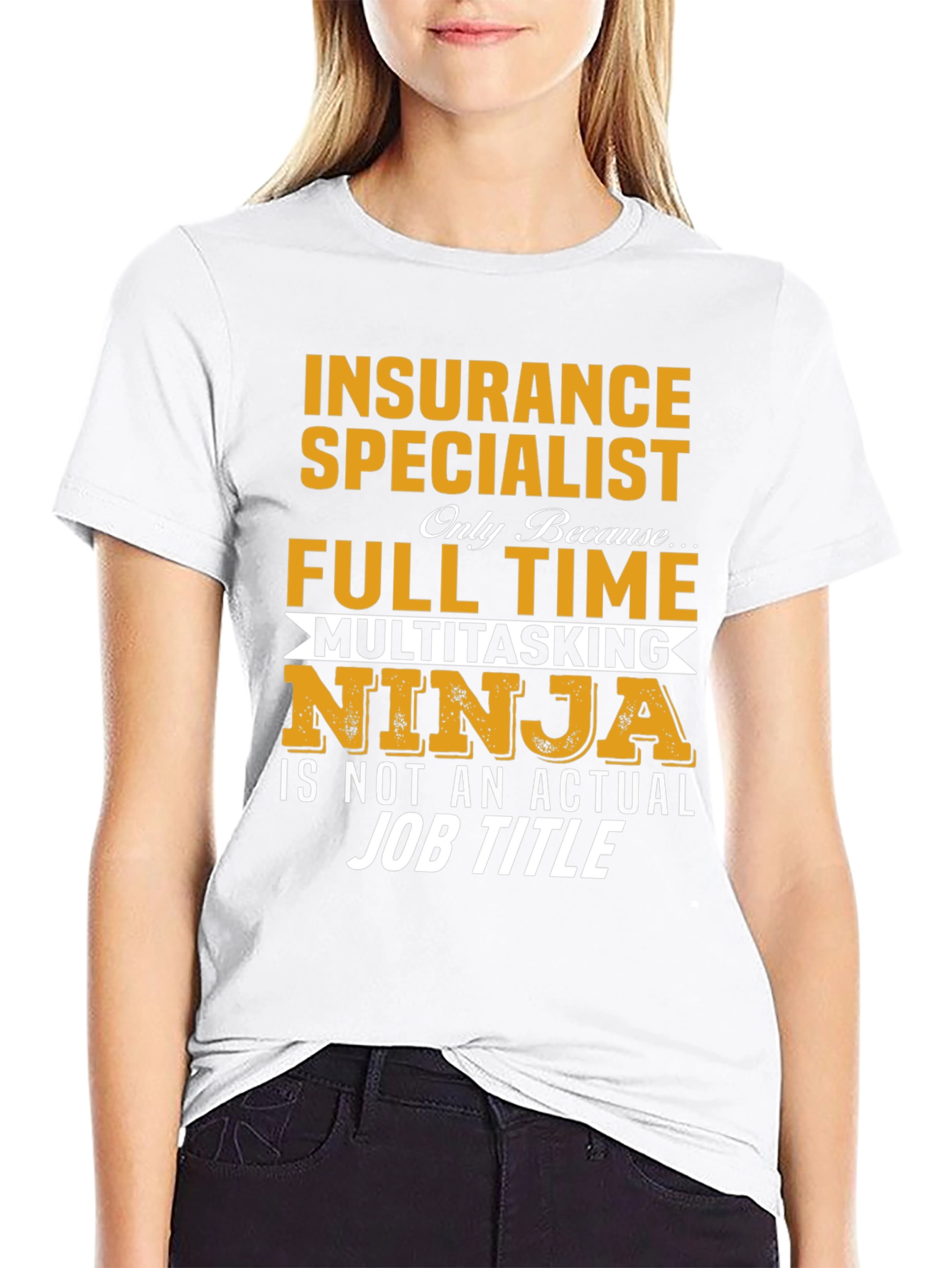 Insurance Specialist Ninja T-Shirt
