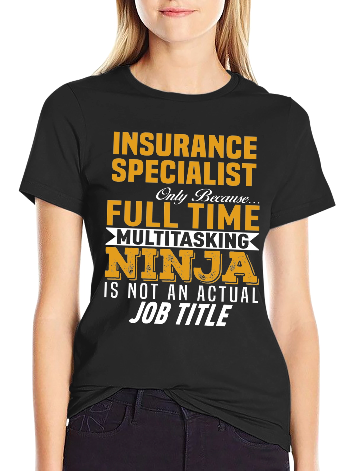 Insurance Specialist Ninja T-Shirt