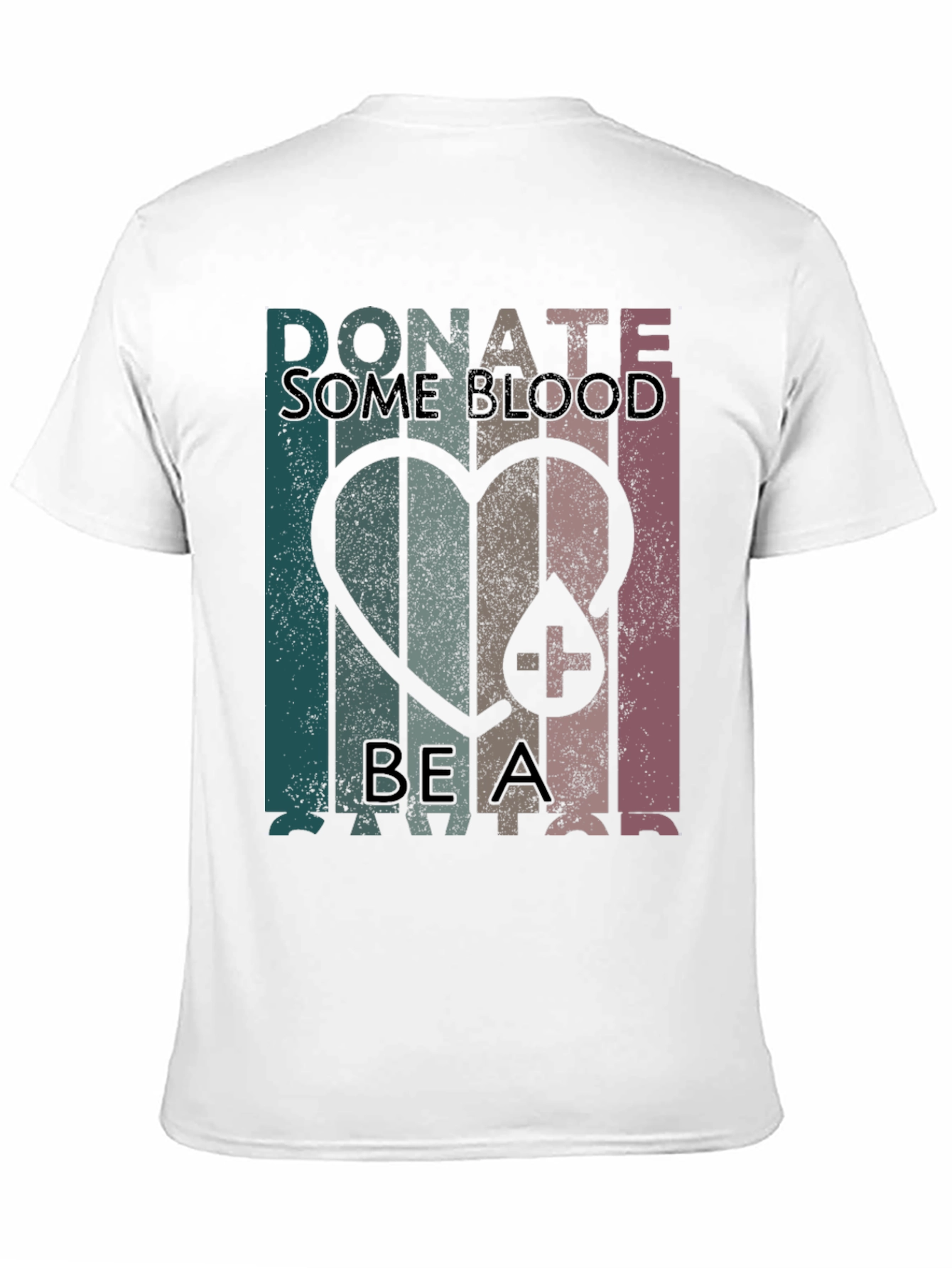 Donate Blood Be a Savior Graphic Tee