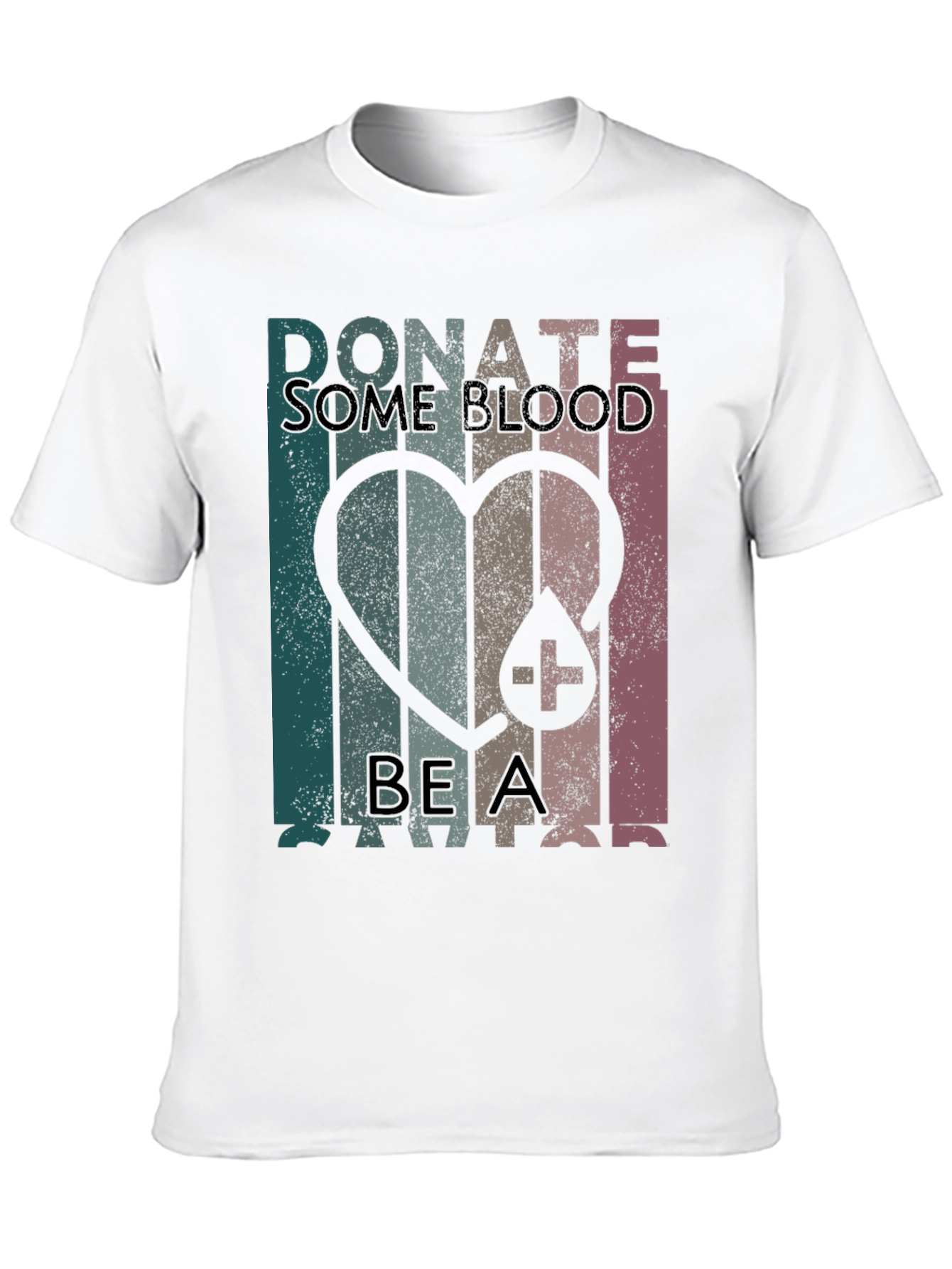 Donate Blood Be a Savior Graphic Tee