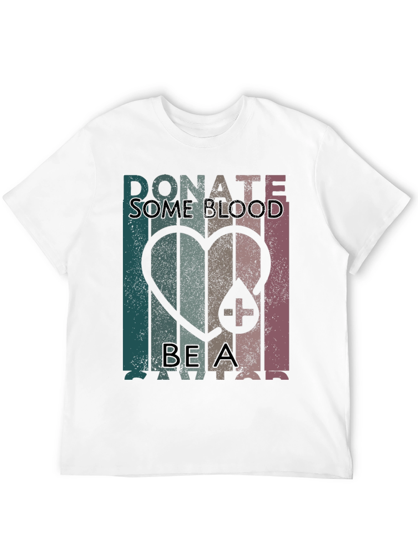 Donate Blood Be a Savior Graphic Tee
