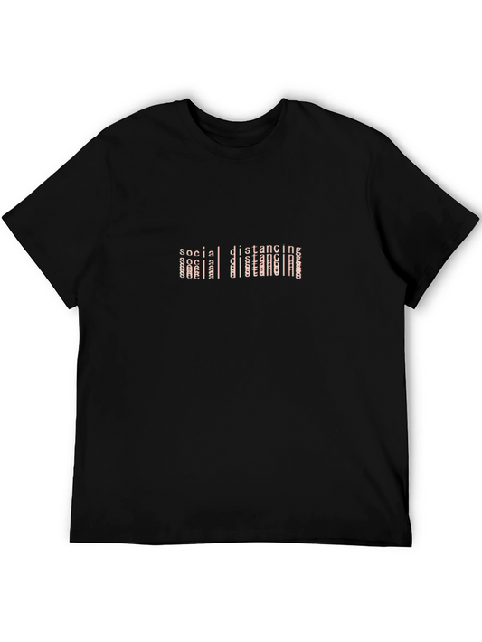Social Distancing Graphic Tee - Stay Safe