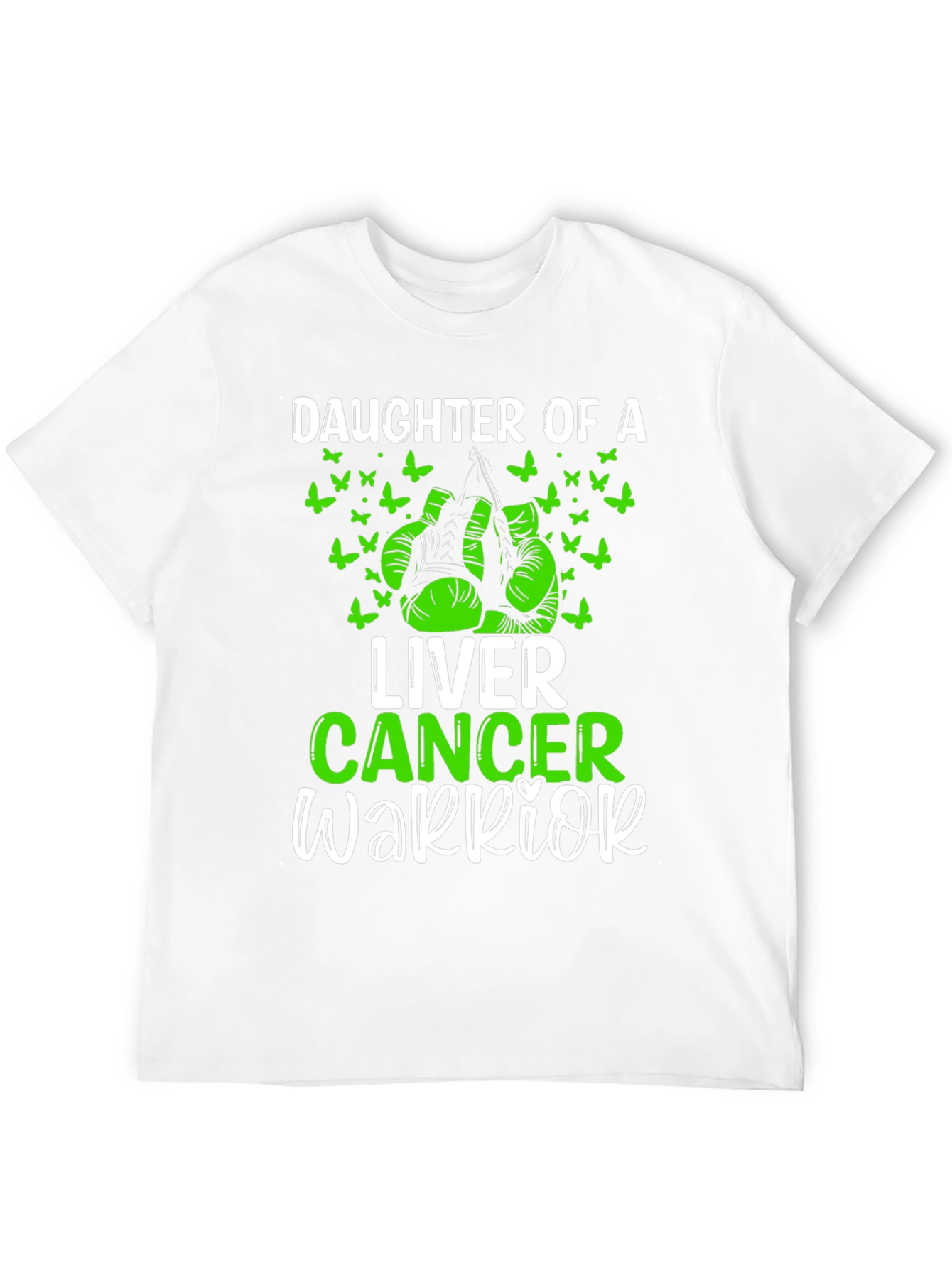 Liver Cancer Warrior Daughter T-Shirt
