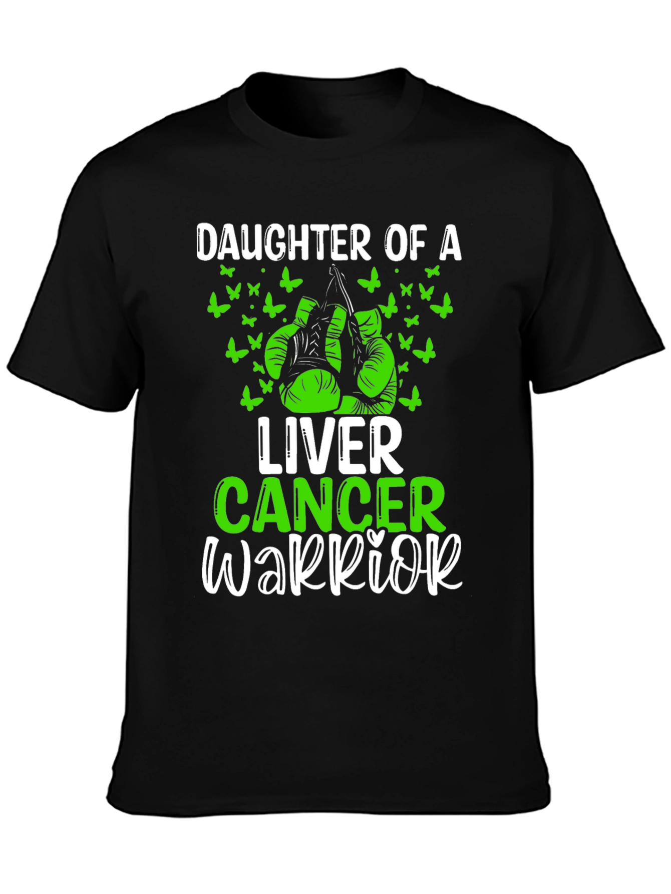 Liver Cancer Warrior Daughter T-Shirt