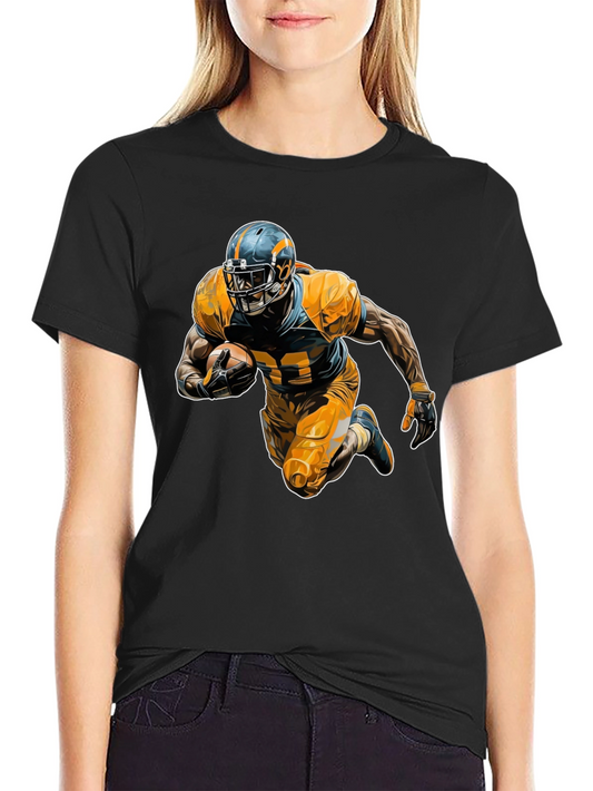 Football Player Graphic Tee