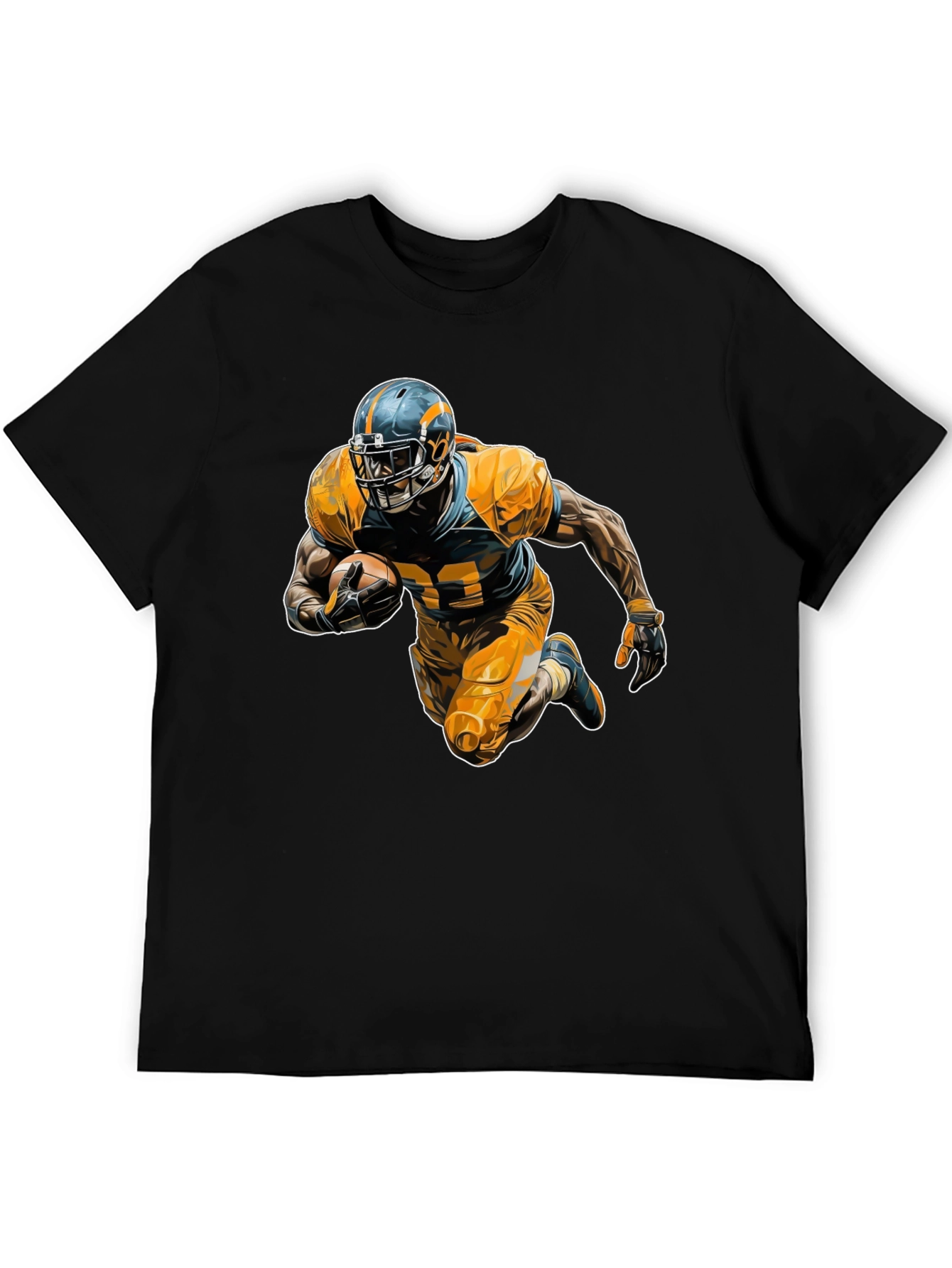 Football Player Graphic Tee