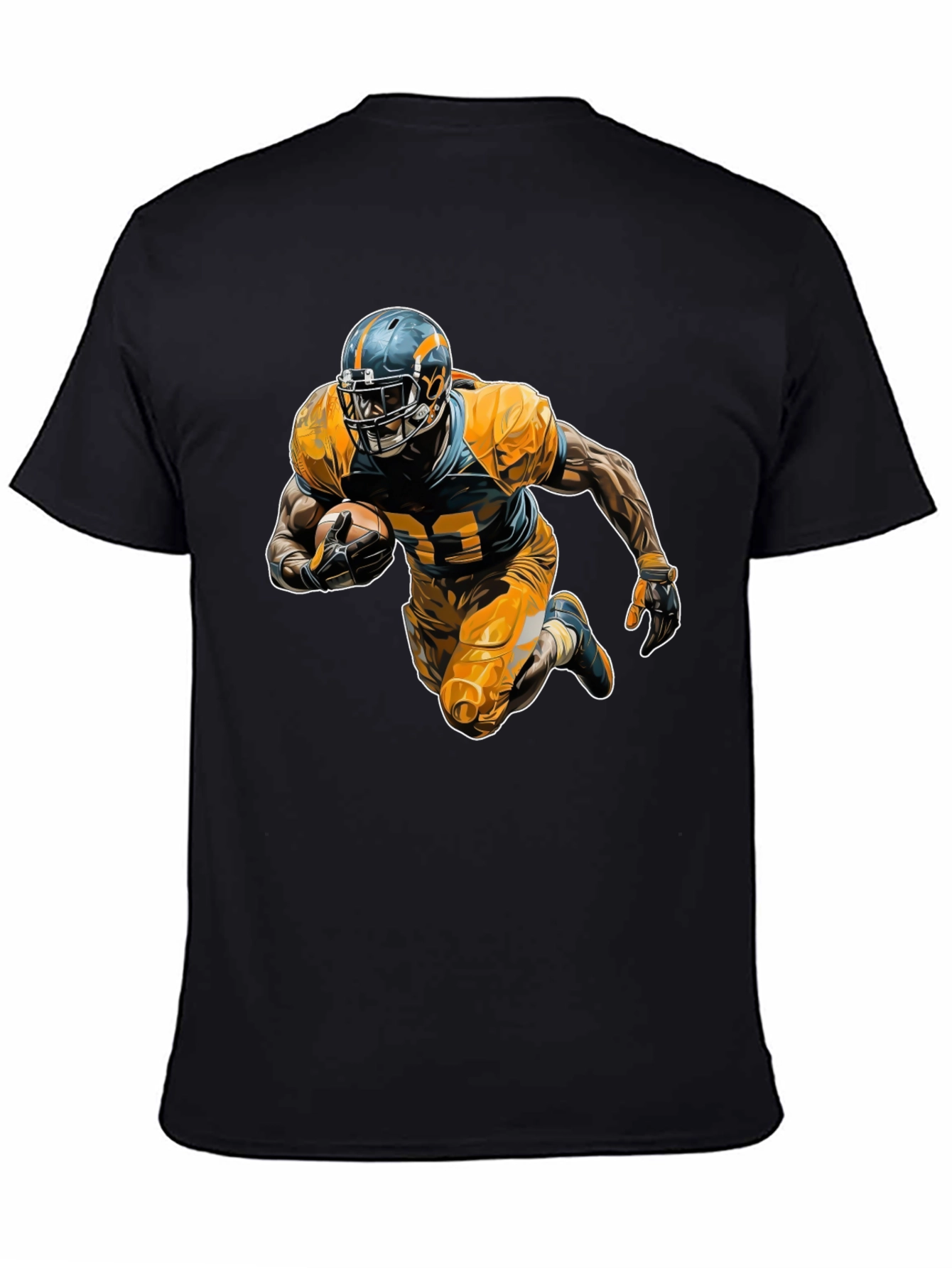 Football Player Graphic Tee