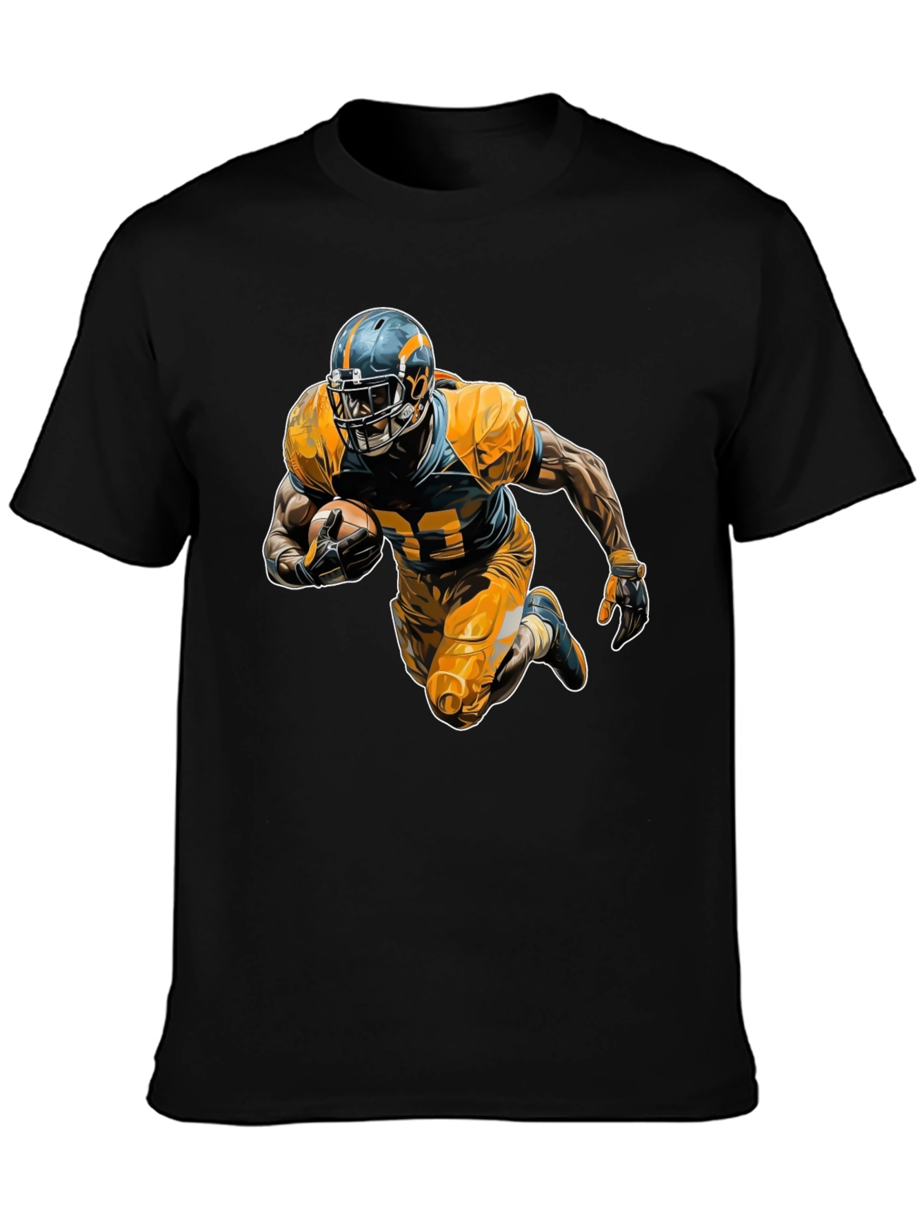 Football Player Graphic Tee