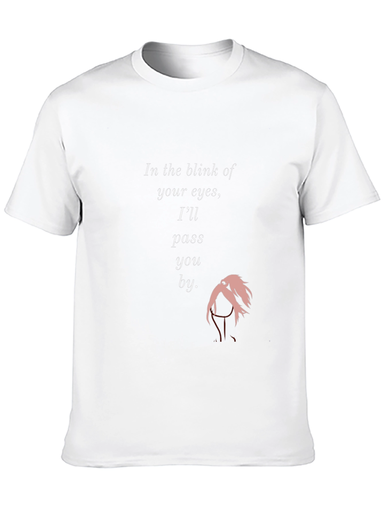Stylish Blink of an Eye Graphic Tee