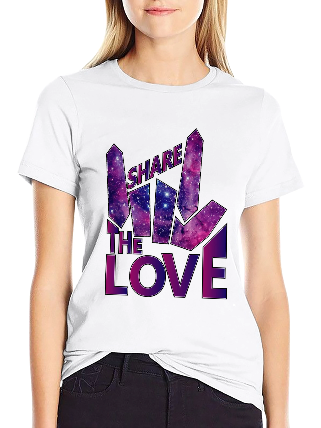 Share the Love Galaxy Tee