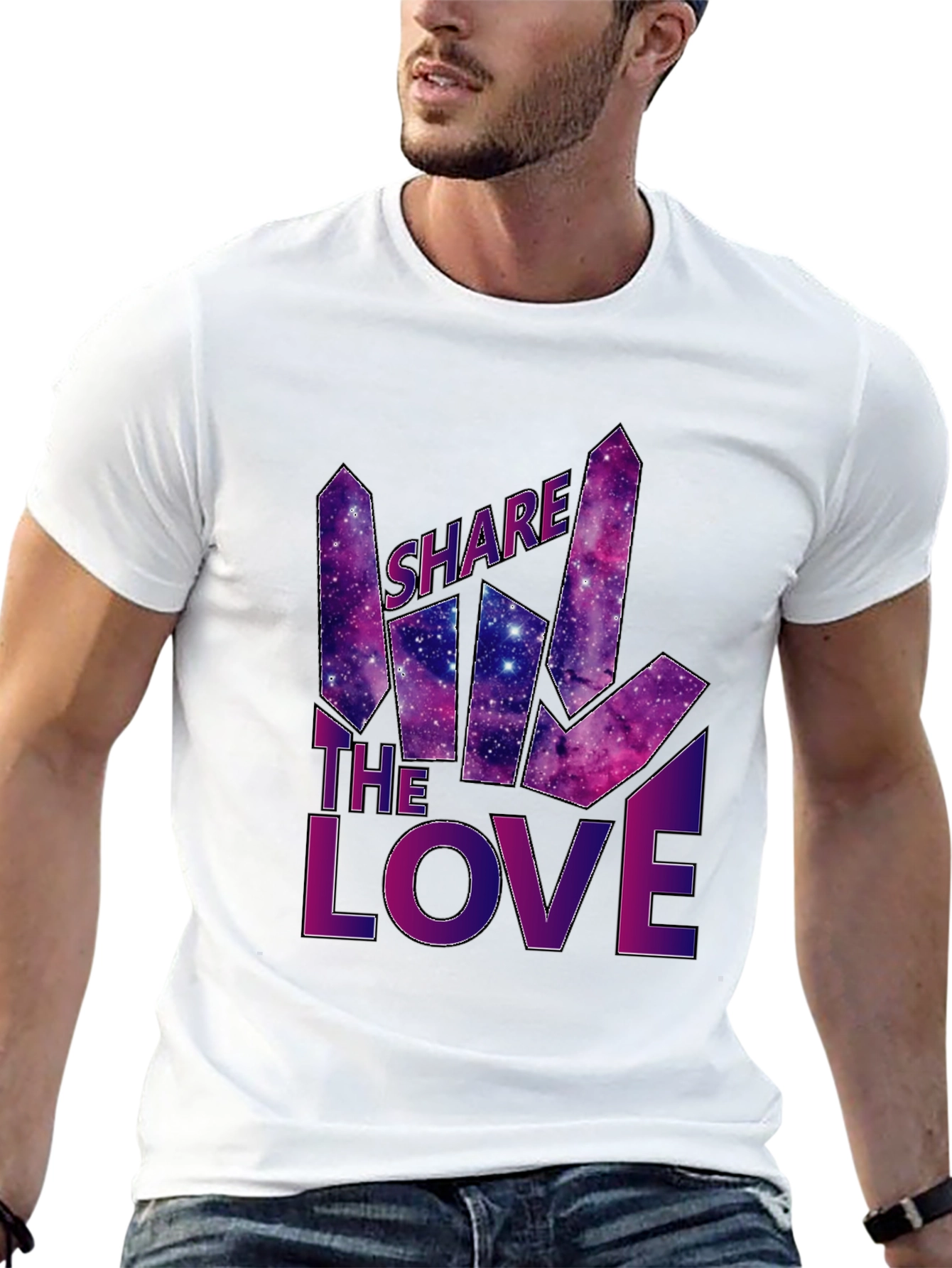 Share the Love Galaxy Tee