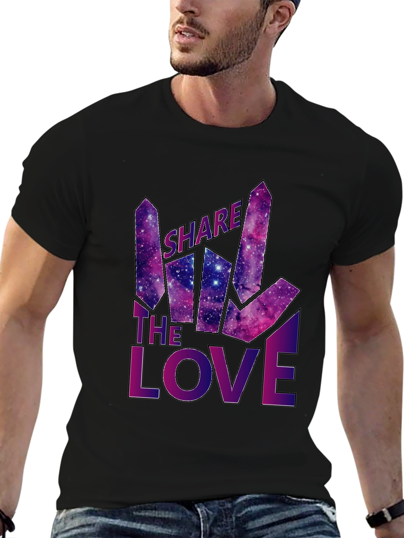 Share the Love Galaxy Tee