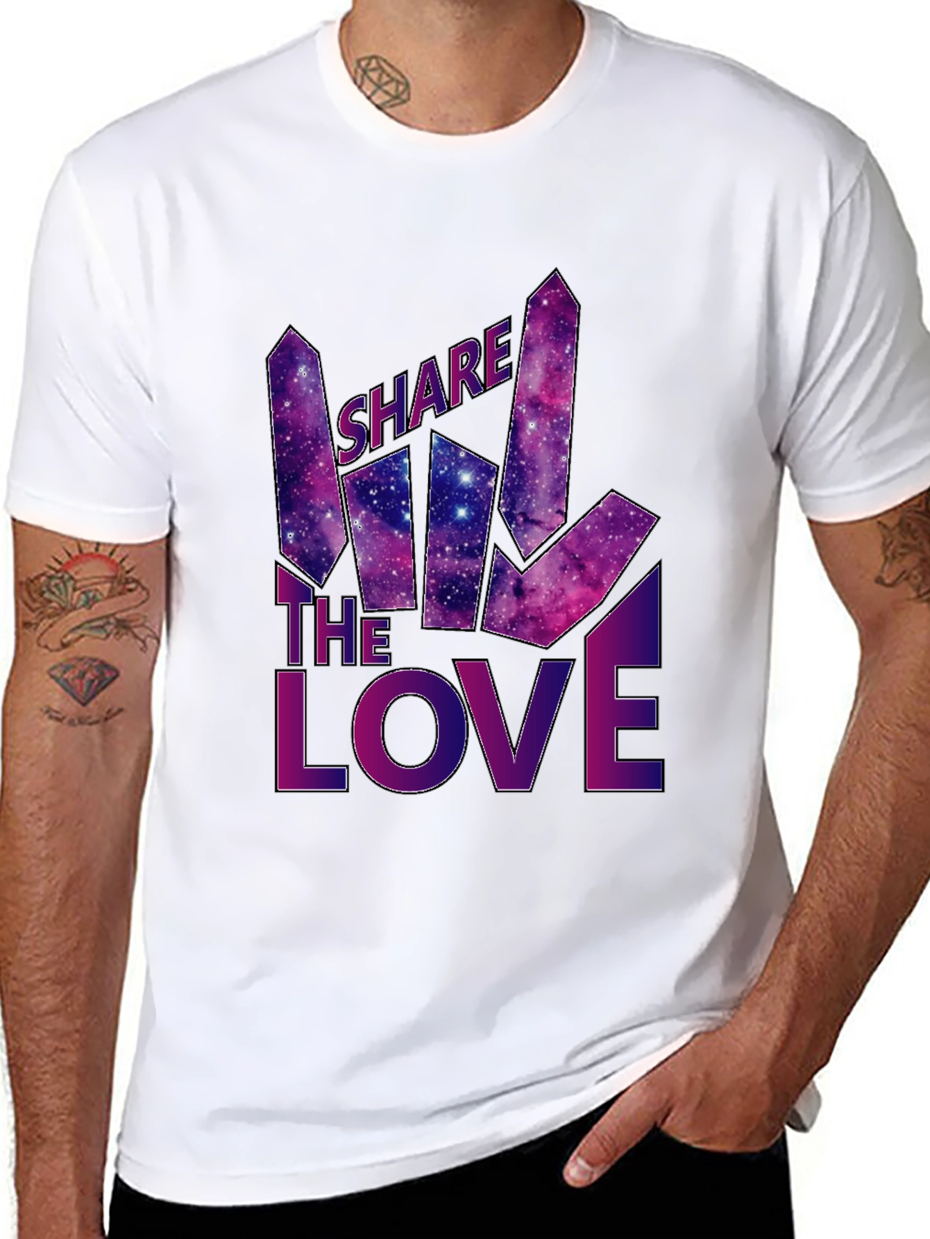 Share the Love Galaxy Tee
