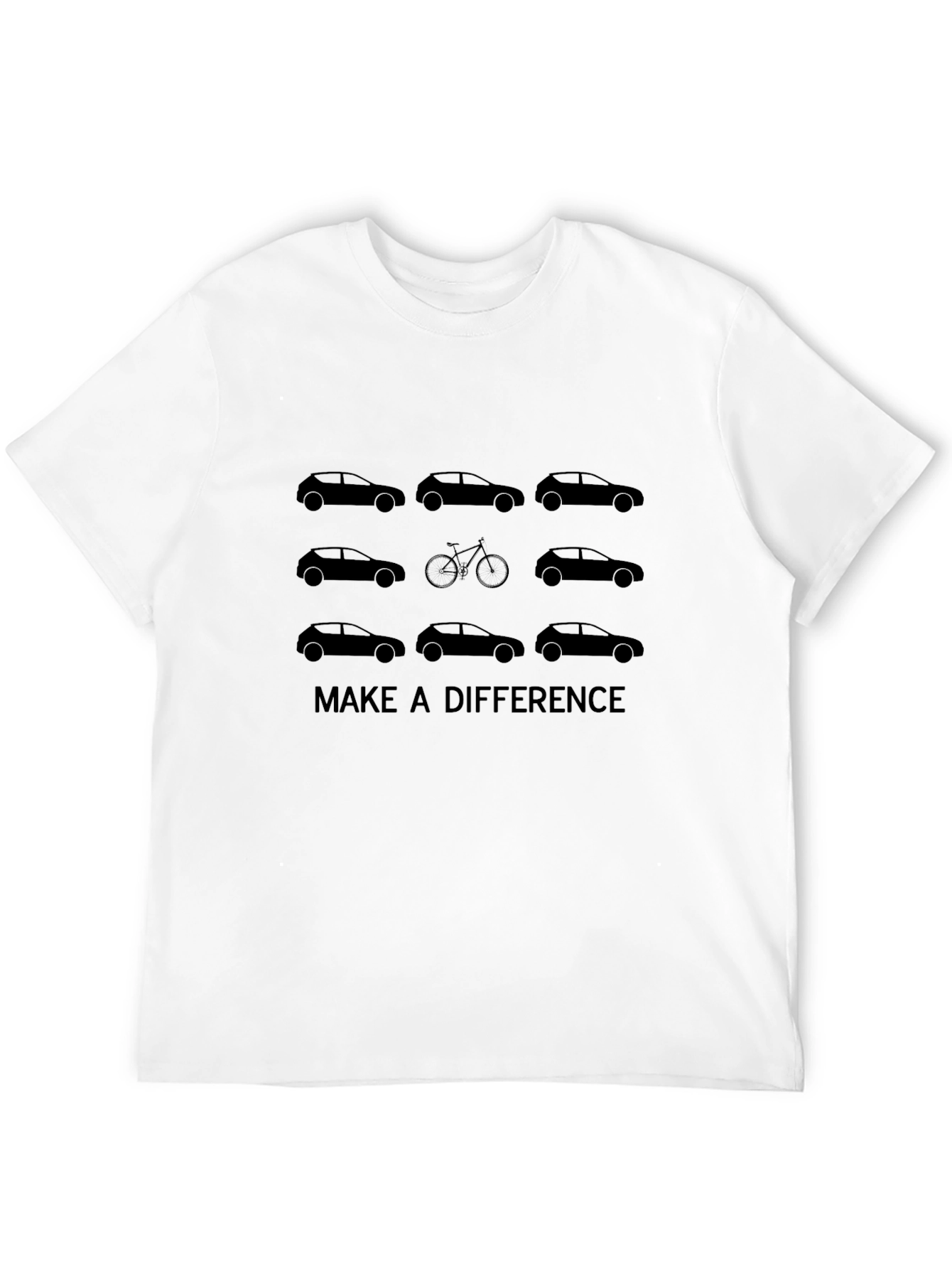 Eco-Friendly T-Shirt: Make a Difference with a Bike!