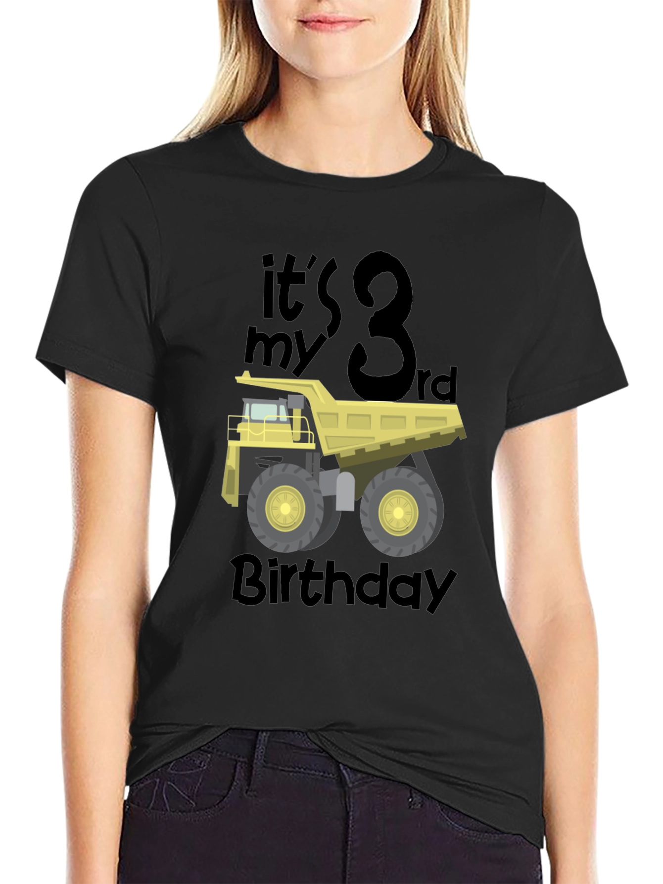 Its My 3rd Birthday Dump Truck T-Shirt