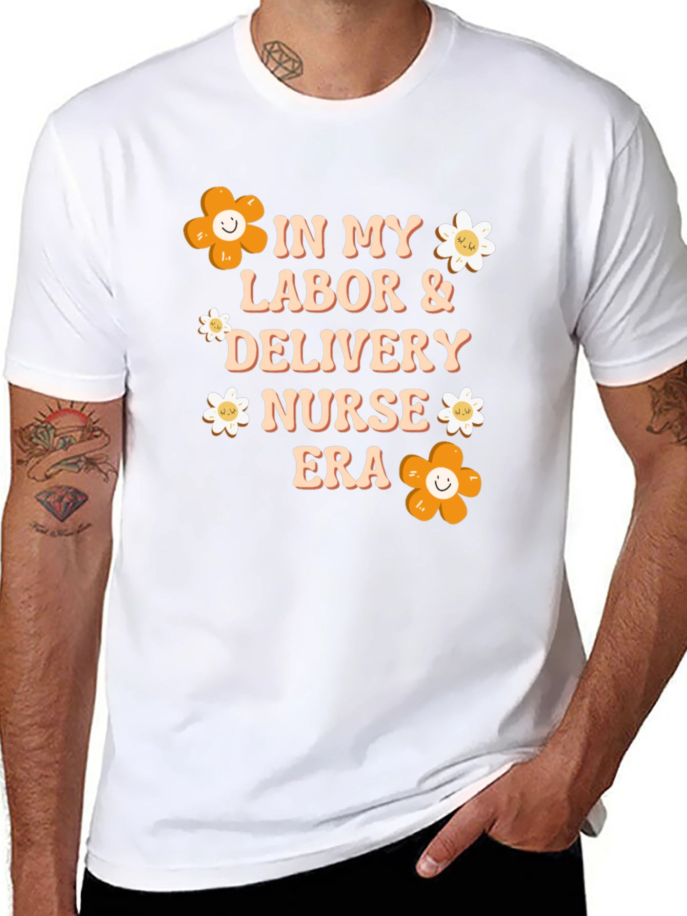 Labor & Delivery Nurse Era Graphic Tee