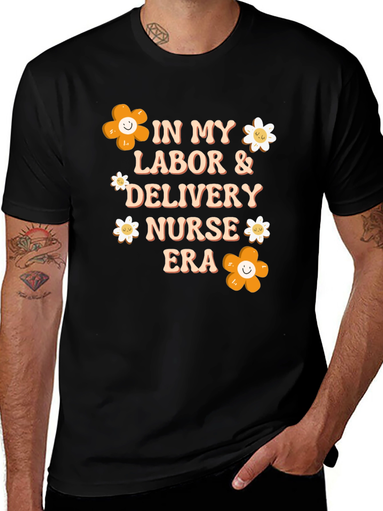 Labor & Delivery Nurse Era Graphic Tee